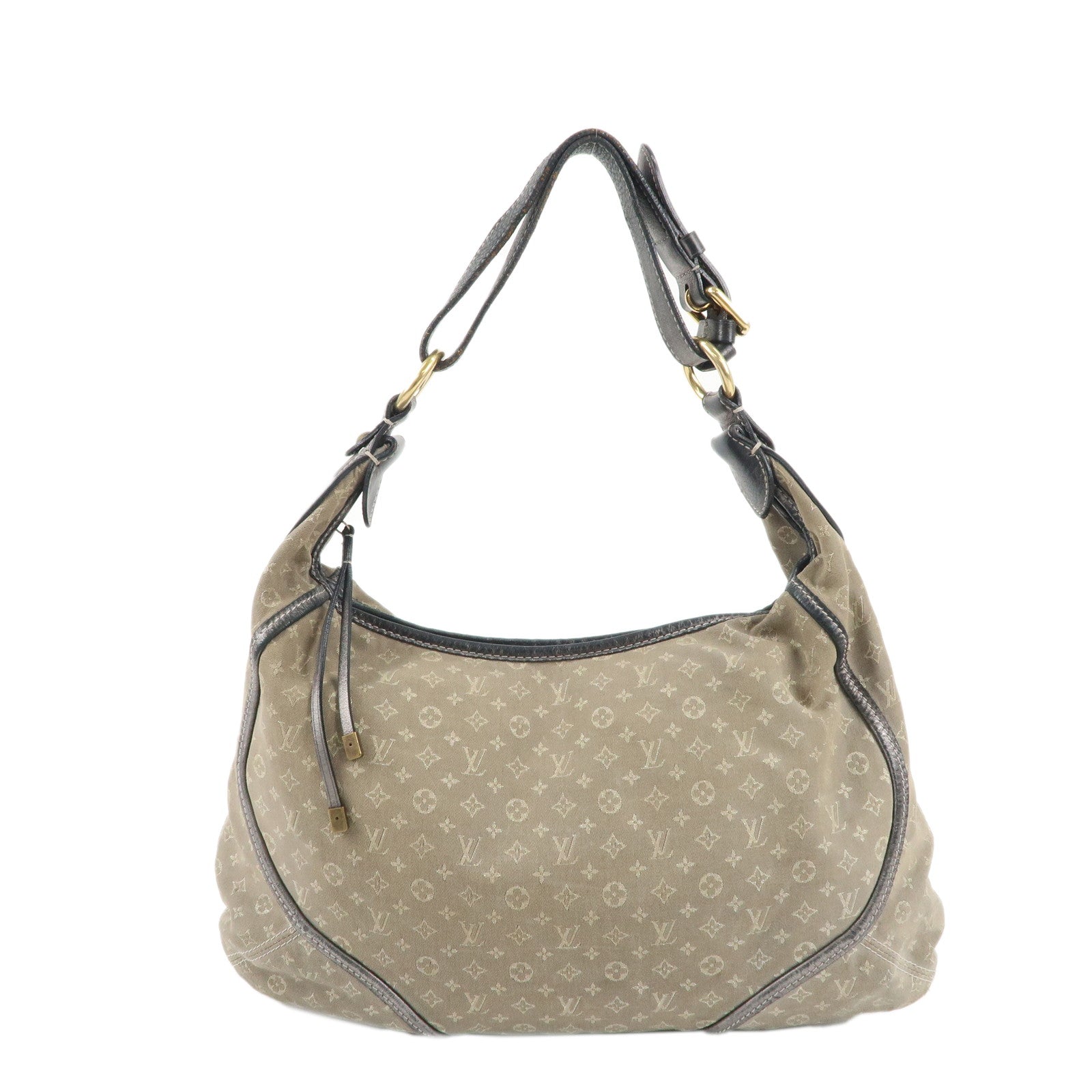 Louis Vuitton Monogram MiniLin Manon MM ShoulderBag Platine M95618