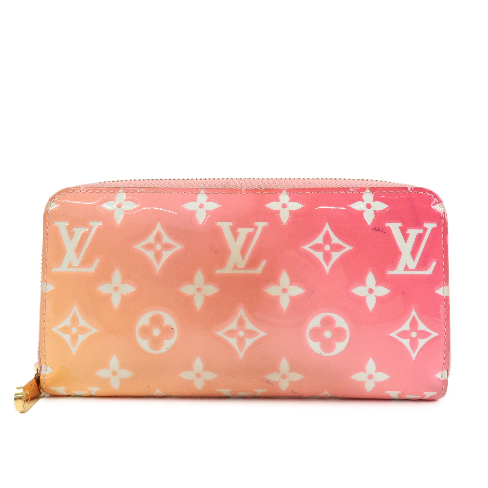 Louis-Vuitton-Monogram-Vernis-Zippy-Wallet-Sunrise-Gradient-M64158