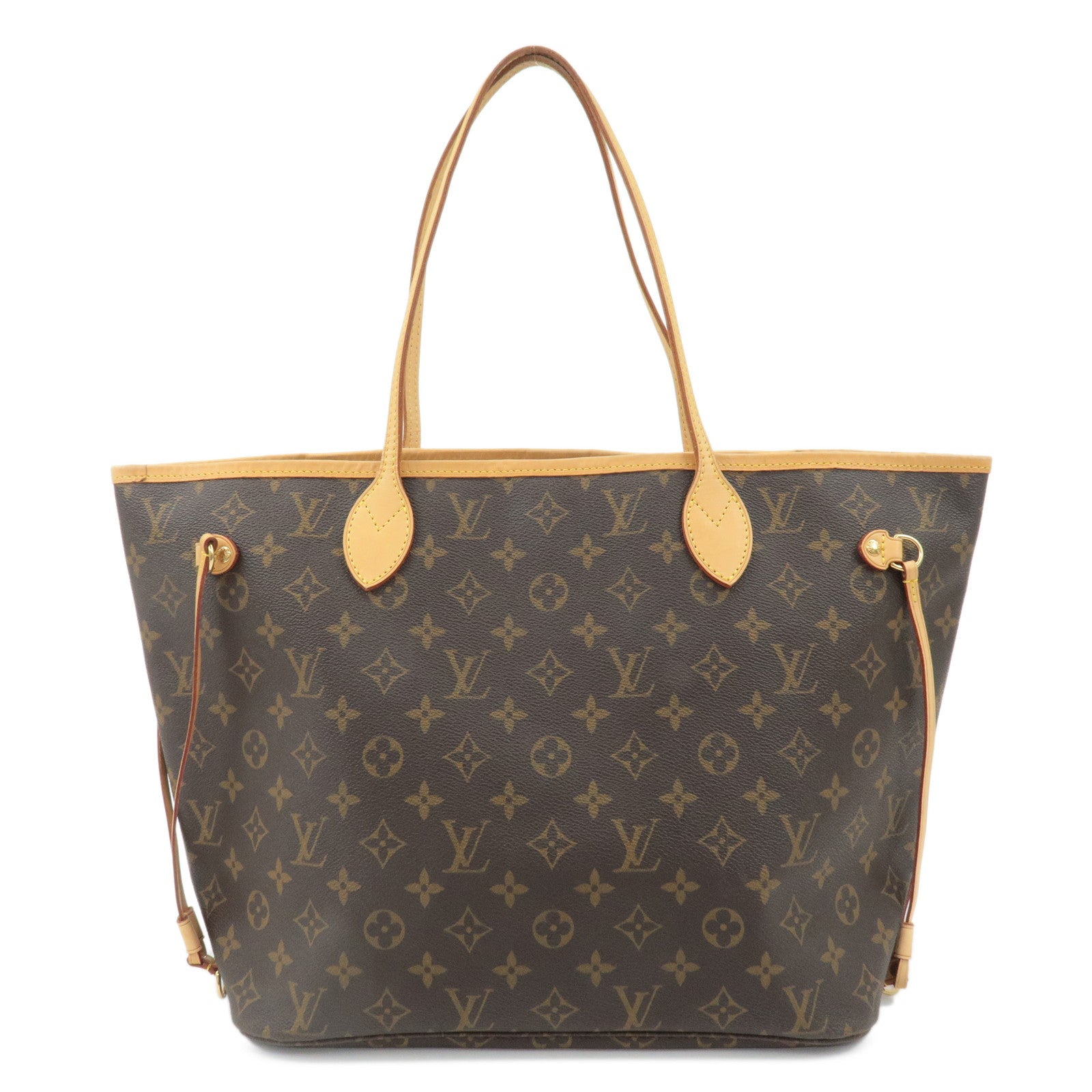 Louis-Vuitton-Monogram-Neverfull-MM-Tote-Bag-Brown-M40156