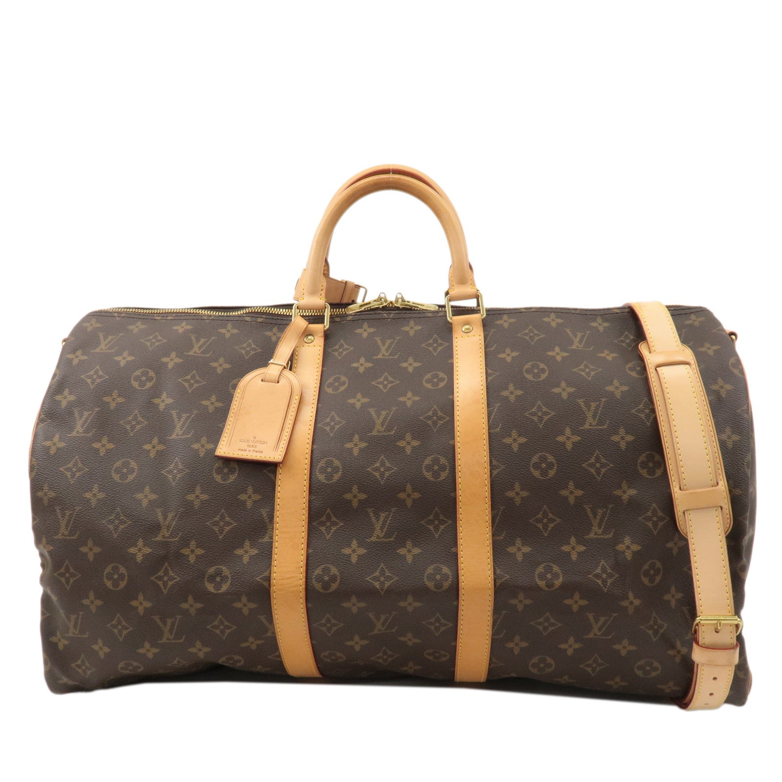 Louis Vuitton Monogram Keep All Bandouliere 55 Bag M41414