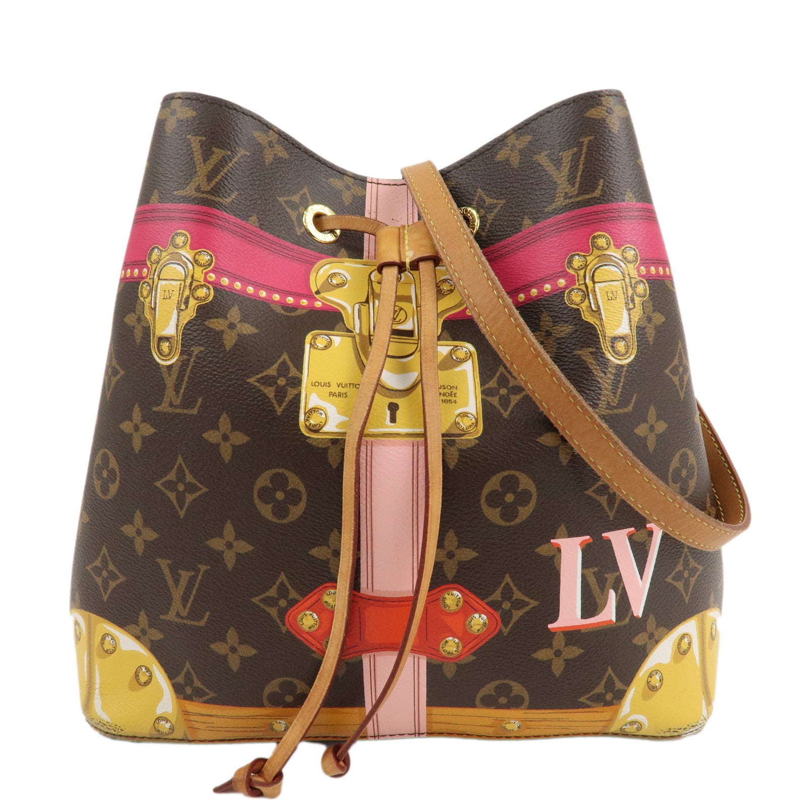 Louis-Vuitton-Monogram-Neo-Noe-Trompe-L
oeil-Summer-Trunk-M40649