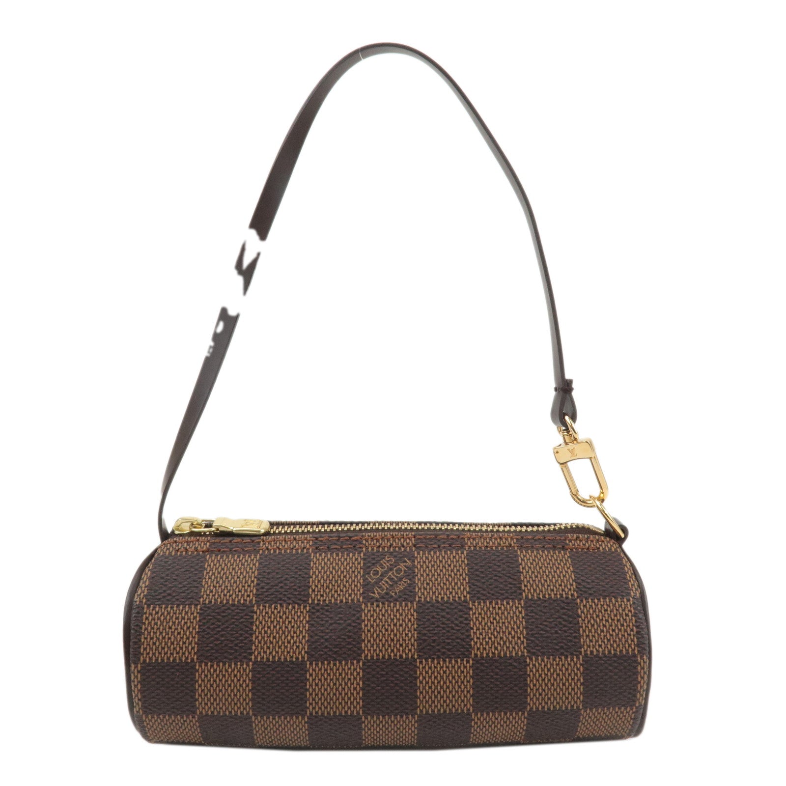 Louis-Vuitton-Damier-Mini-Pouch-for-Papillon-Bag-Brown