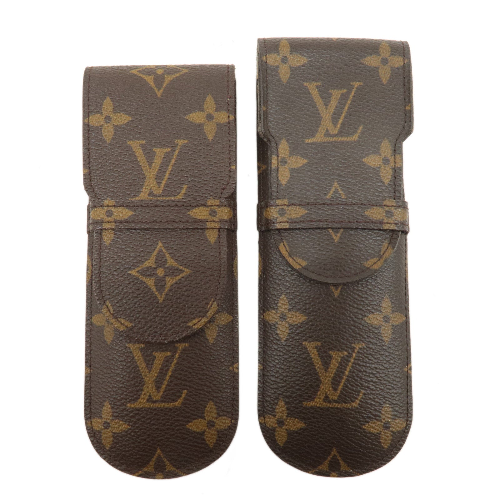 Louis-Vuitton-Set-of-2-Monogram-etui-stylo-Pen-Case-Brown-M62990