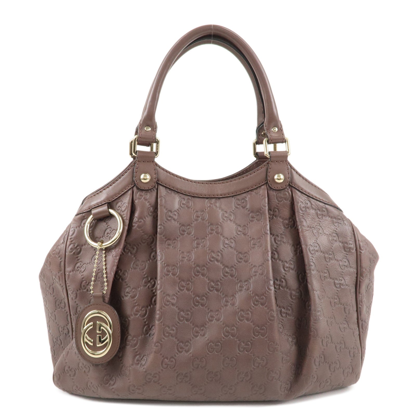 GUCCI-Sukey-Guccissima-Leather-Tote-Bag-Hand-Bag-Mauve-211944