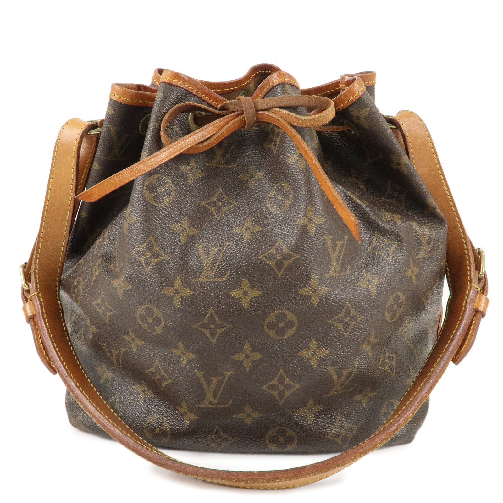 Louis-Vuitton-Monogram-Petit-Noe-Shoulder-Bag-Brown-M42226