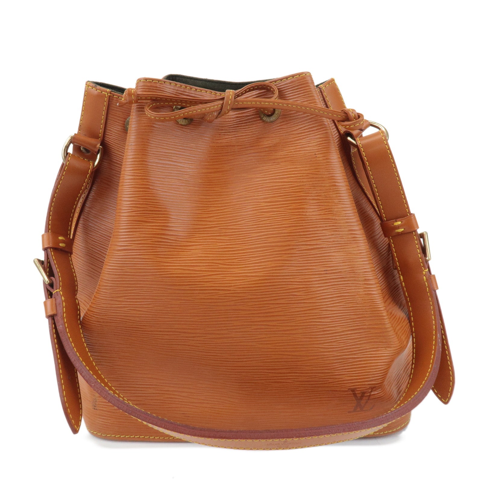 Louis-Vuitton-Epi-Petit-Noe-Shoulder-Bag-Kenya-Brown-M44103