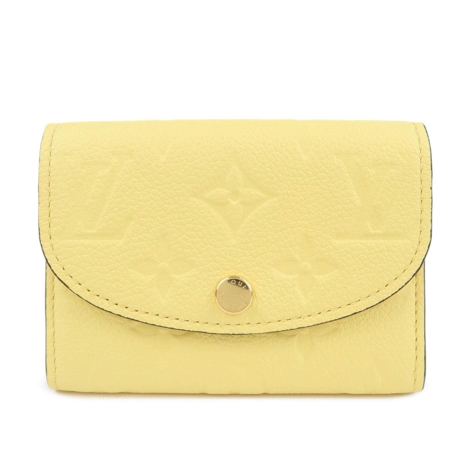 Louis-Vuitton-Monogram-Empreinte-Porte-Monnaie-Jaune-M81974