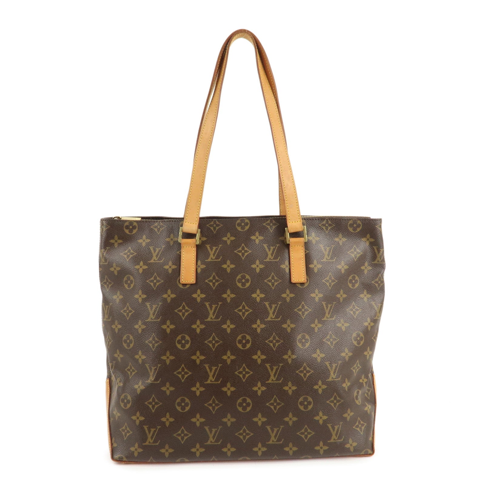 Louis-Vuitton-Monogram-Cabas-Mezzo-Tote-Bag-Brown-M51151