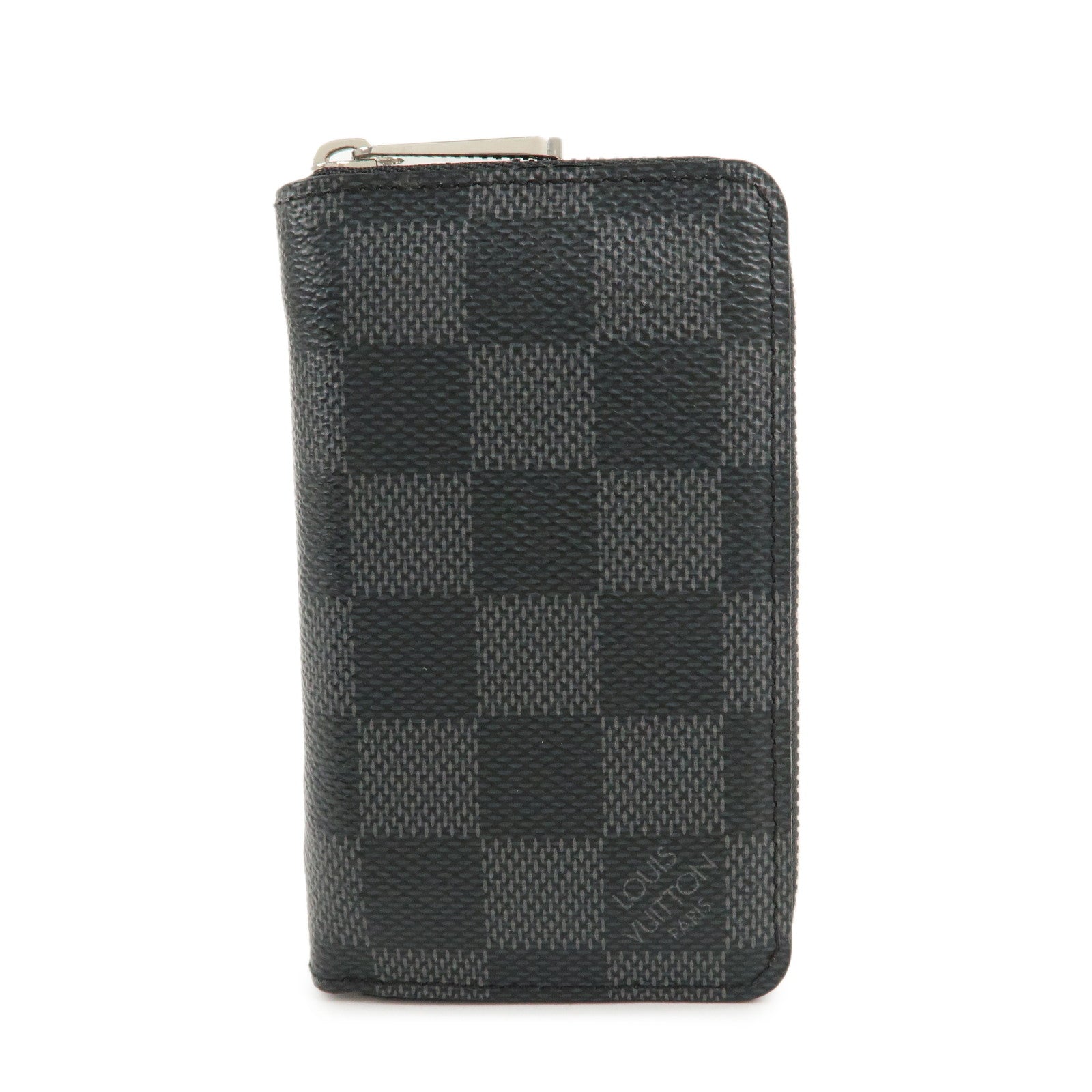 Louis-Vuitton-Damier-Graphite-Zippy-Coin-Purse-Coin-Case-N63076