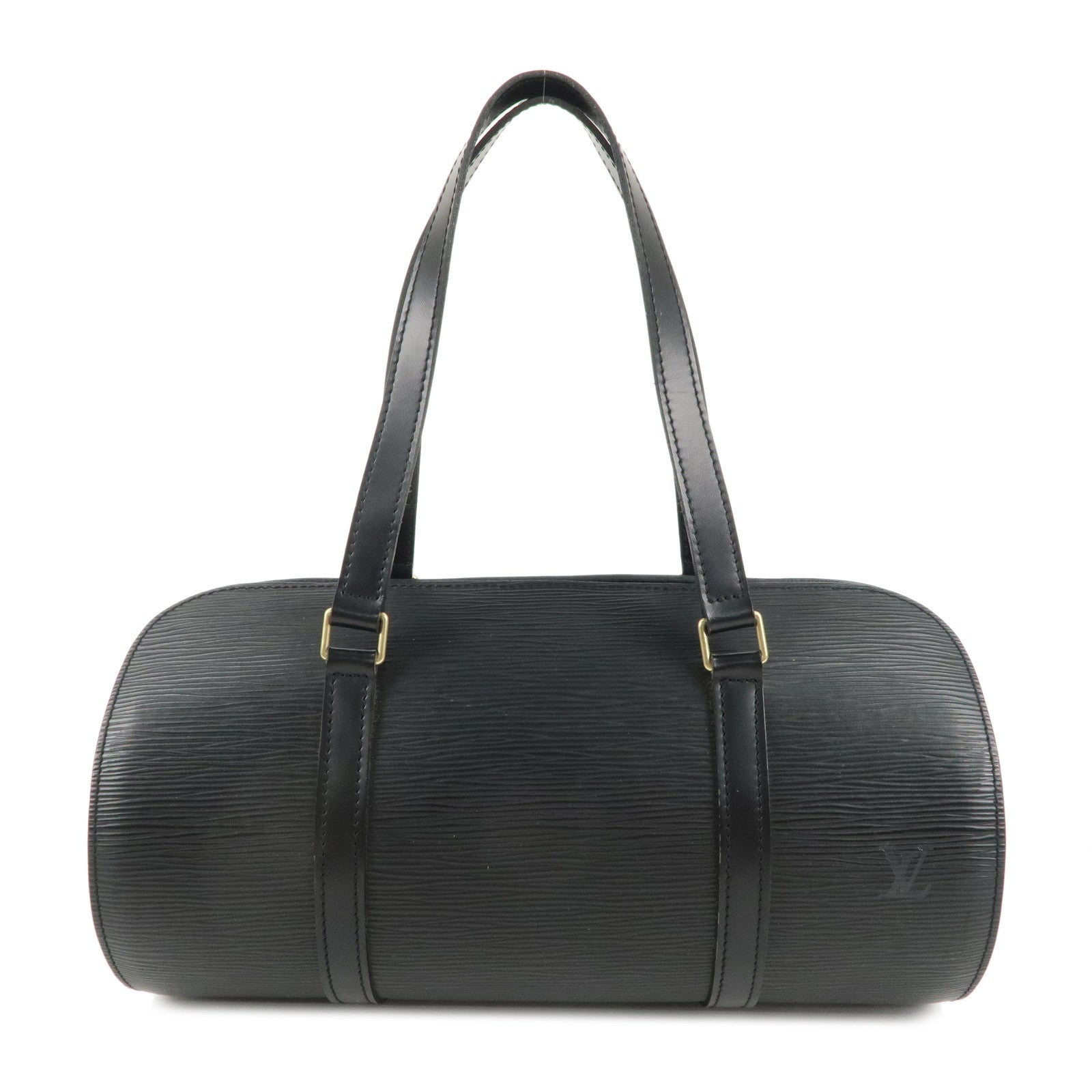 Louis-Vuitton-Epi-Leather-Soufflot-Hand-Bag-Noir-Black-M52862