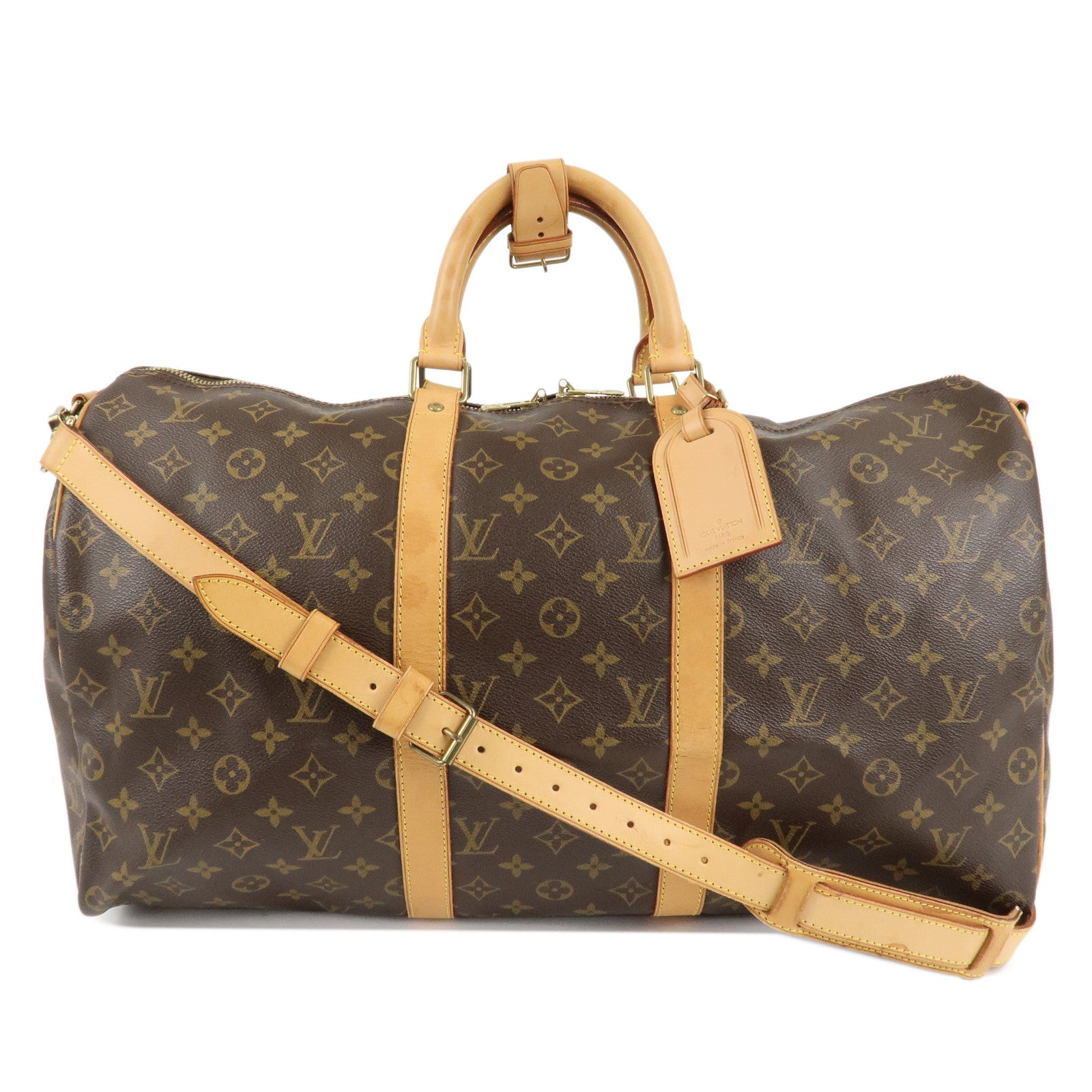 Louis-Vuitton-Monogram-Keep-All-Bandouliere-50-Boston-Bag-M41416