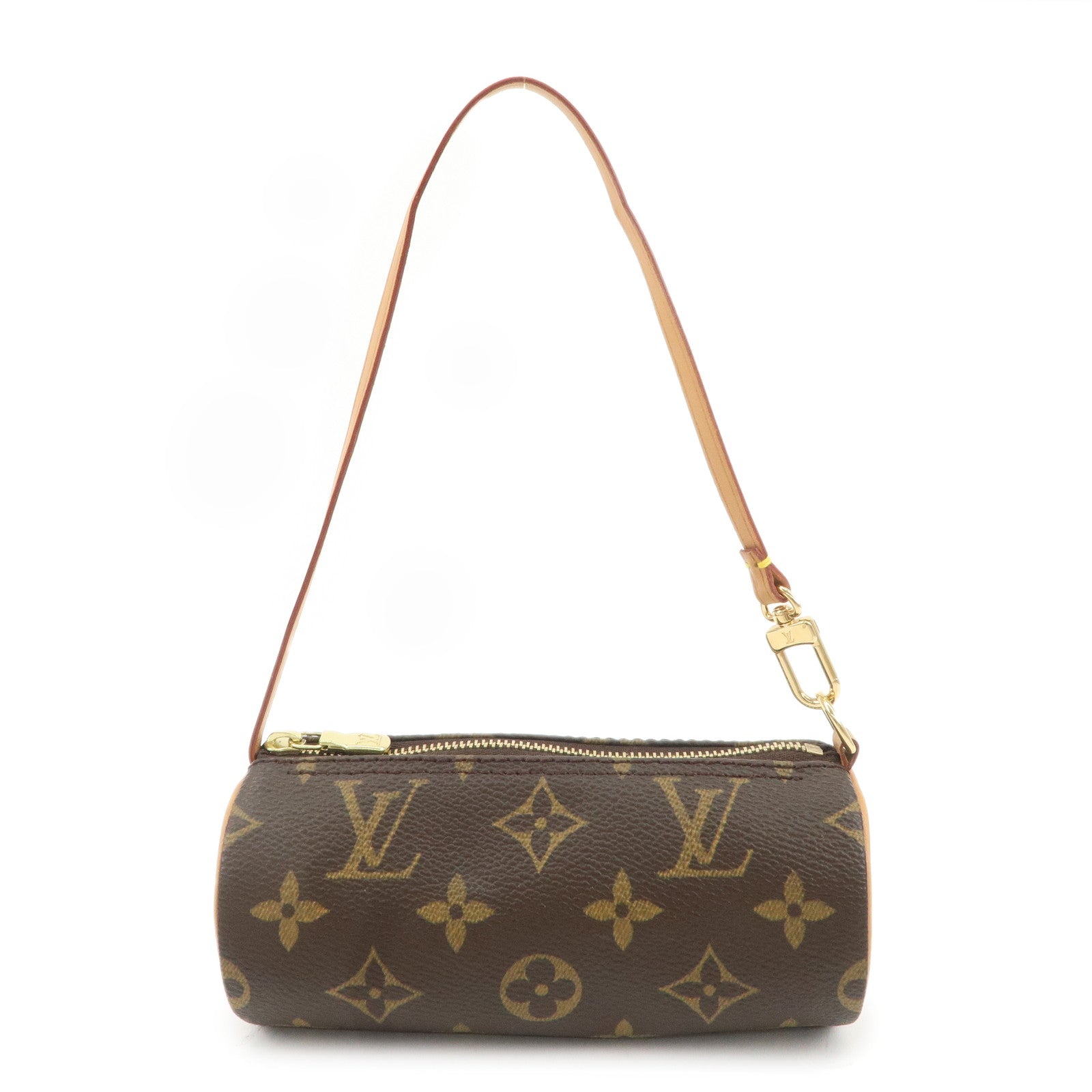 Louis-Vuitton-Monogram-Mini-Pouch-for-Papillon-Bag-Brown