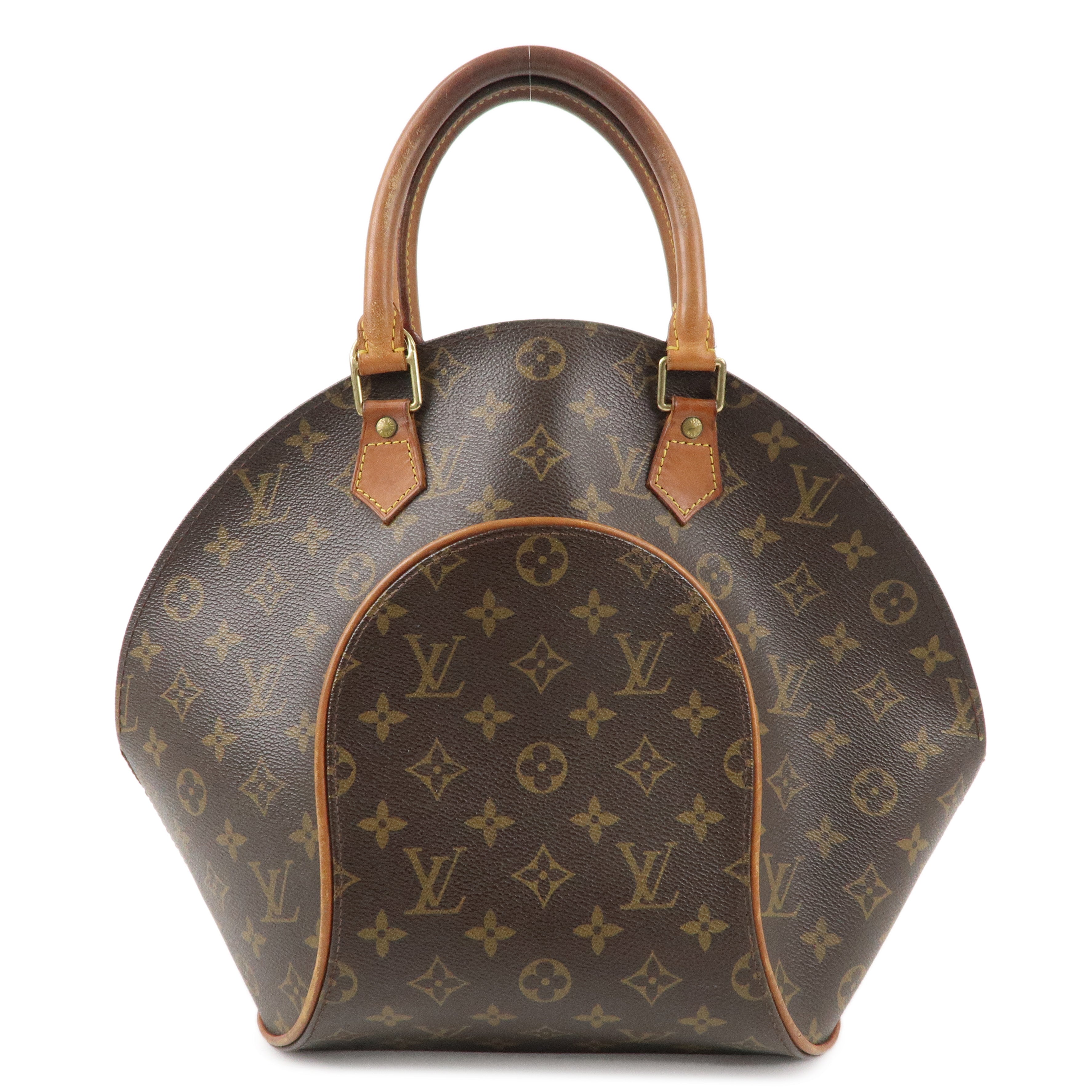 Louis Vuitton Monogram Ellipse MM Hand Bag Brown M51126