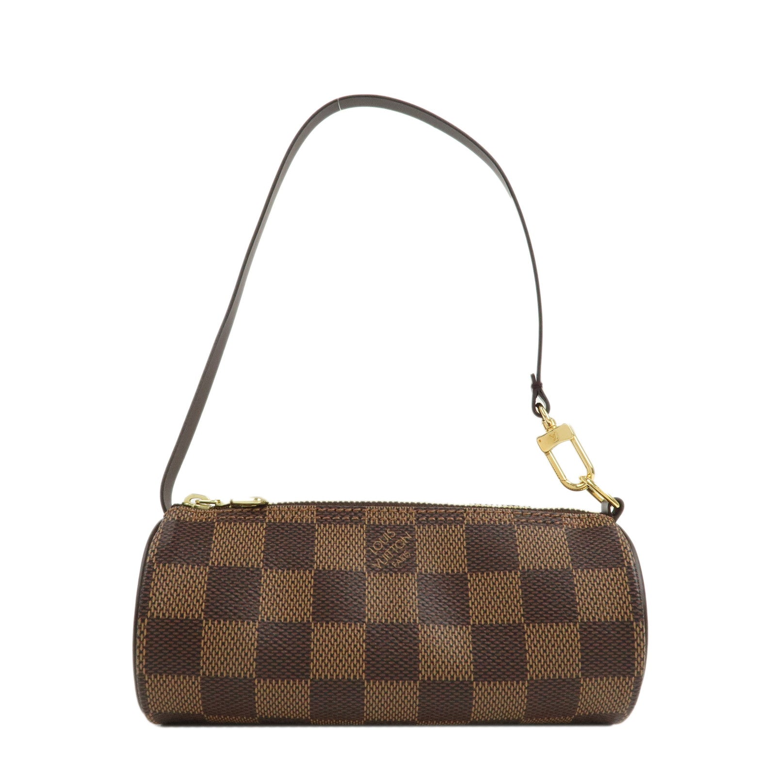 Louis-Vuitton-Damier-Ebene-Mini-Puch-for-Papillon-Bag-Brown