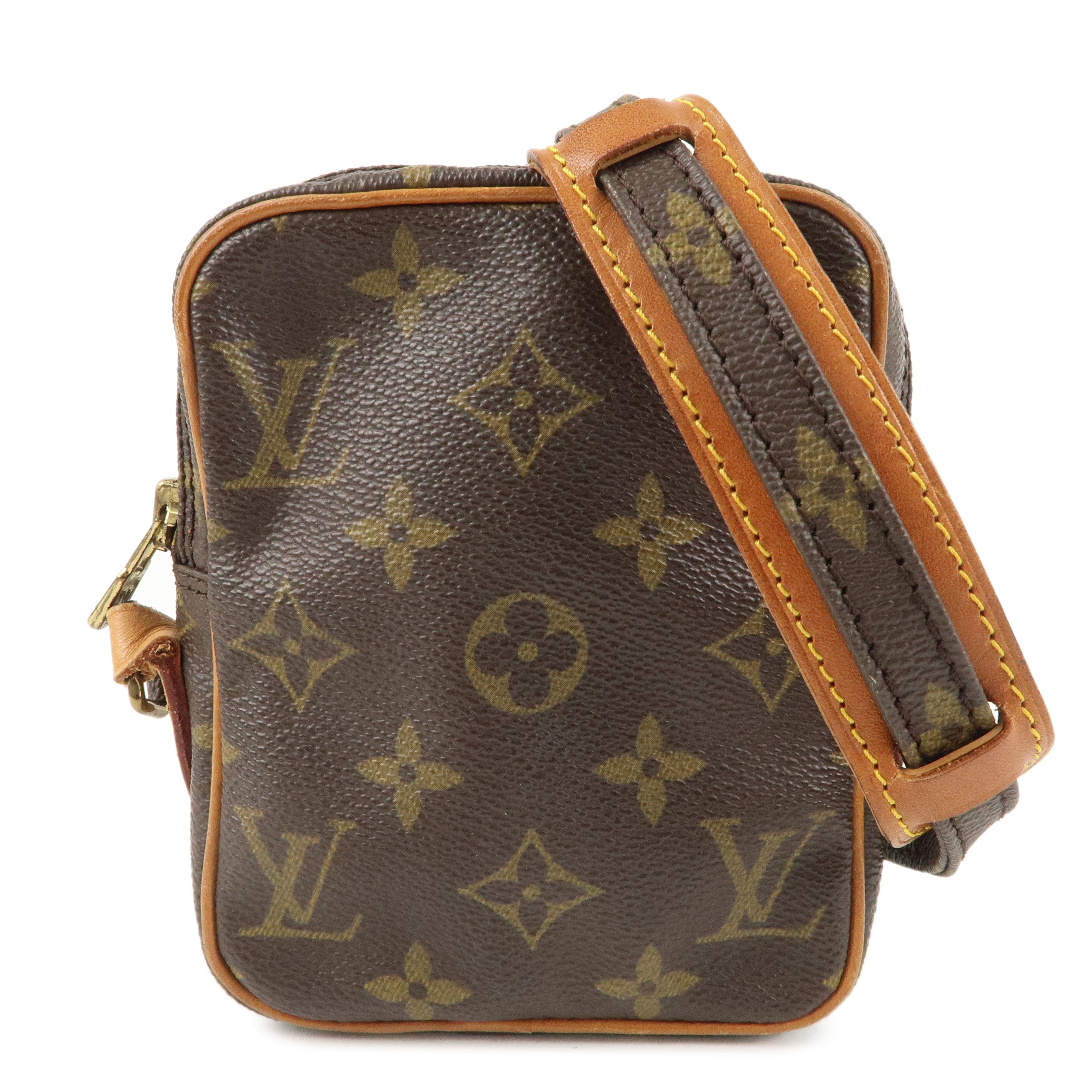 Louis Vuitton Monogram Mini Danube Shoulder Bag Brown M45268