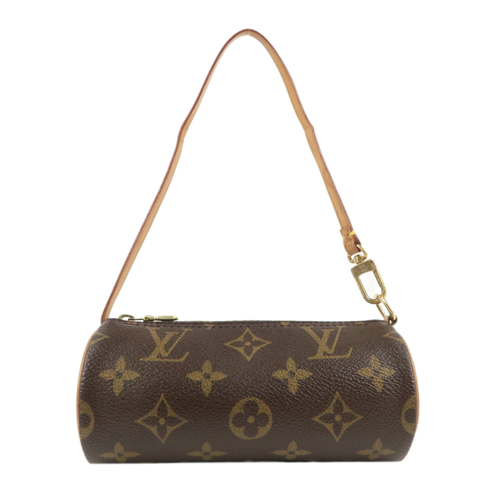 Louis-Vuitton-Monogram-Mini-Pouch-for-Papillon-Bag-Brown