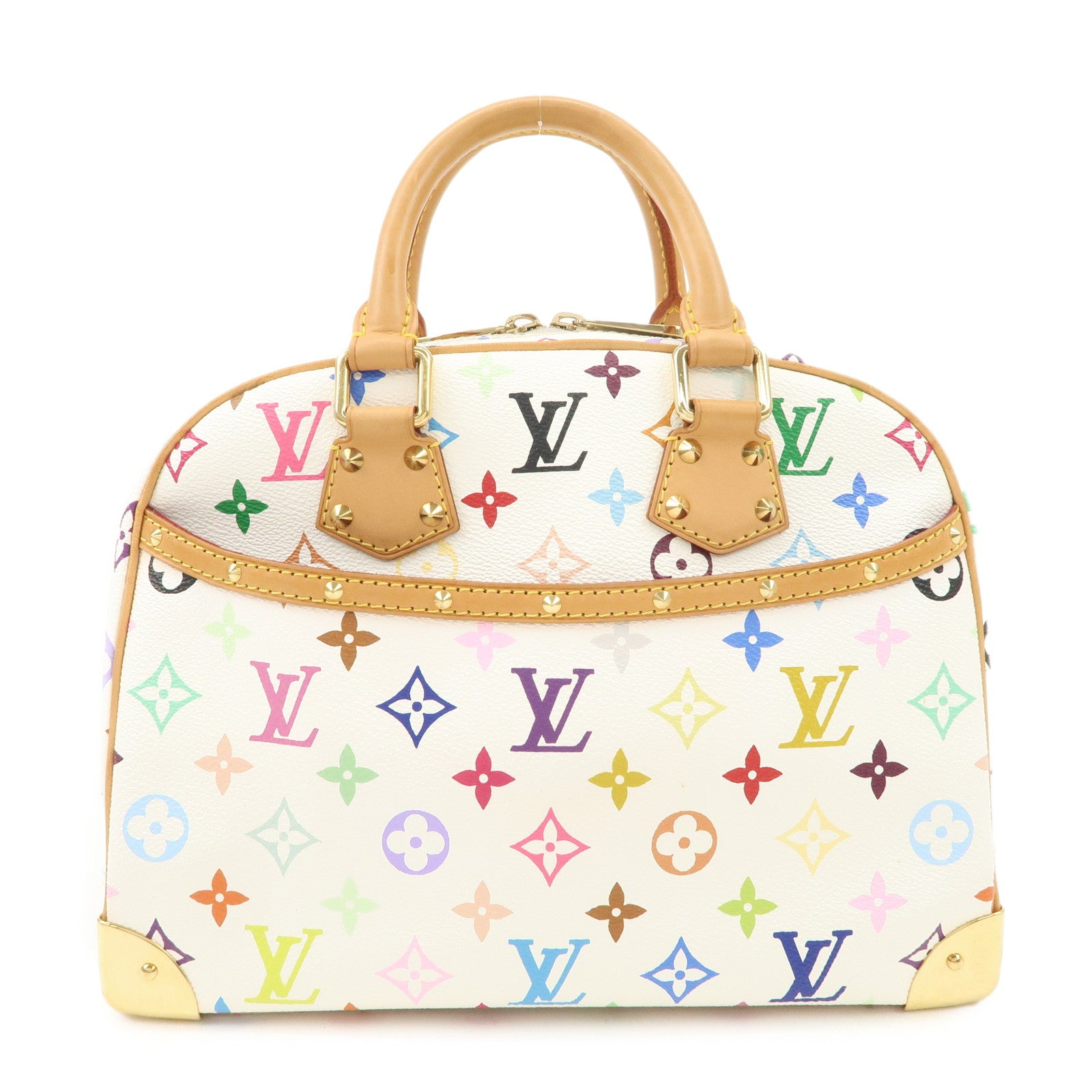 Louis-Vuitton-Monogram-Multicolor-Trouville-Hand-Bag-Blanc-M92663