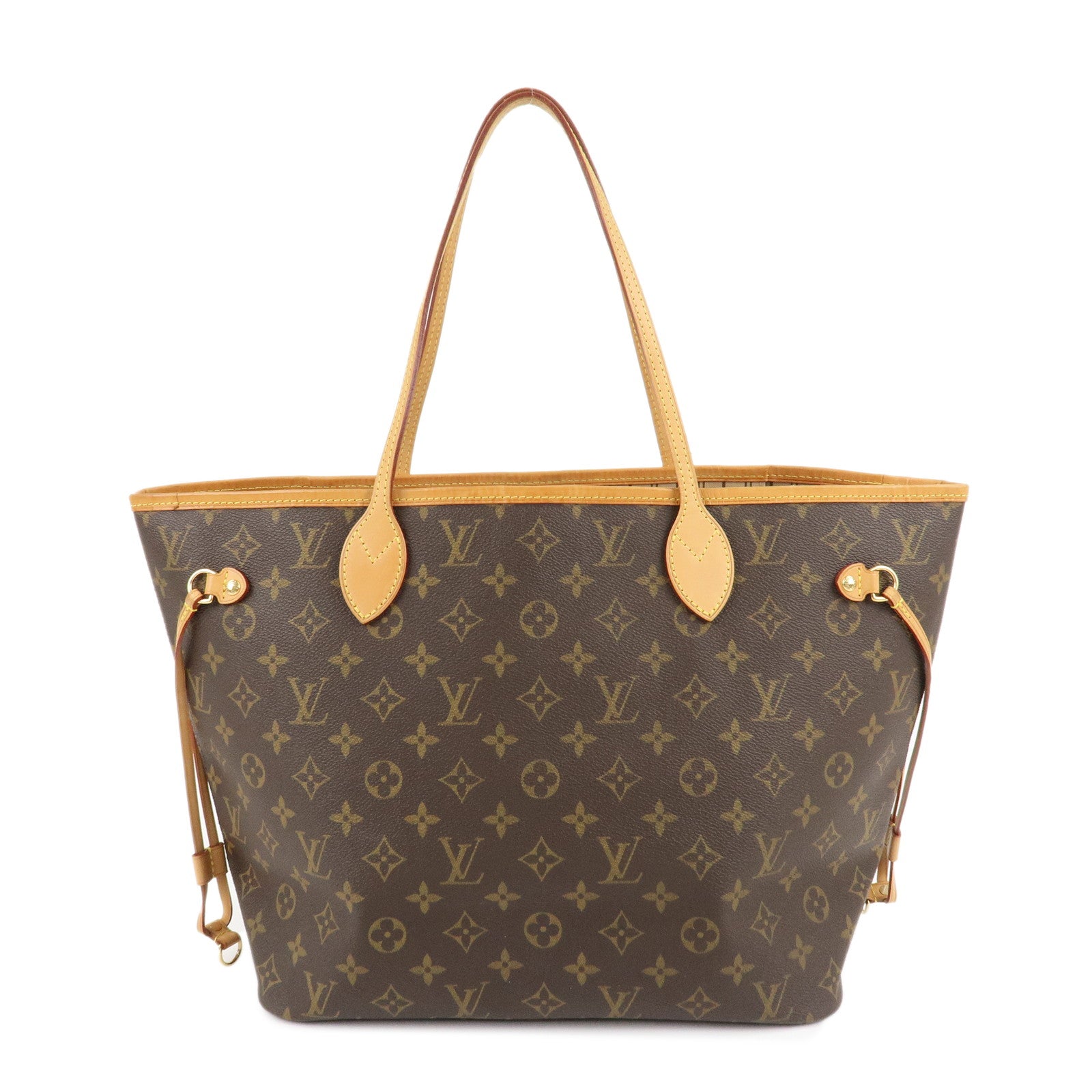 Louis-Vuitton-Monogram-Neverfull-MM-Tote-Bag-Brown-M40156