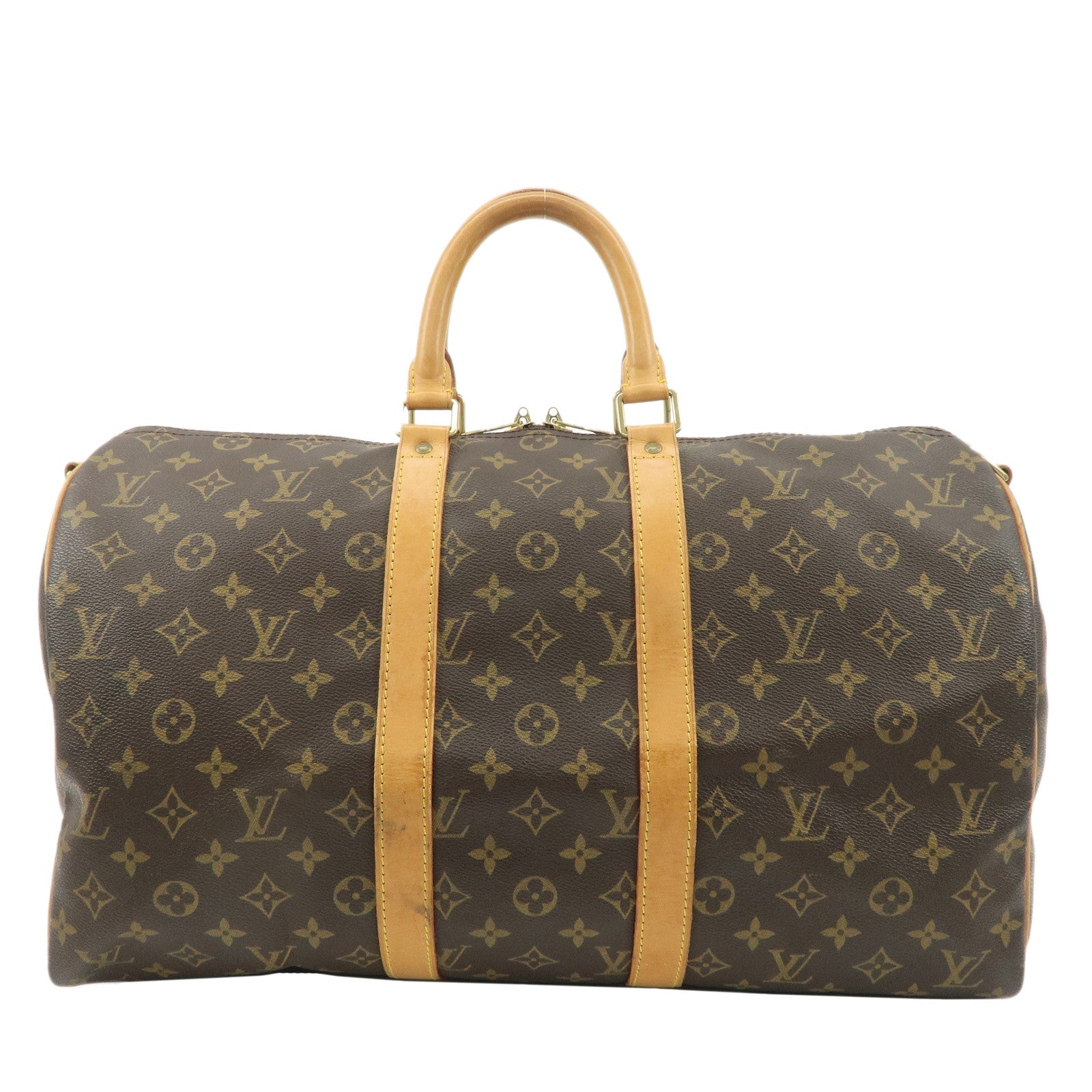 Louis-Vuitton-Monogram-Keep-All-Bandouliere-45-Boston-Bag-M41418