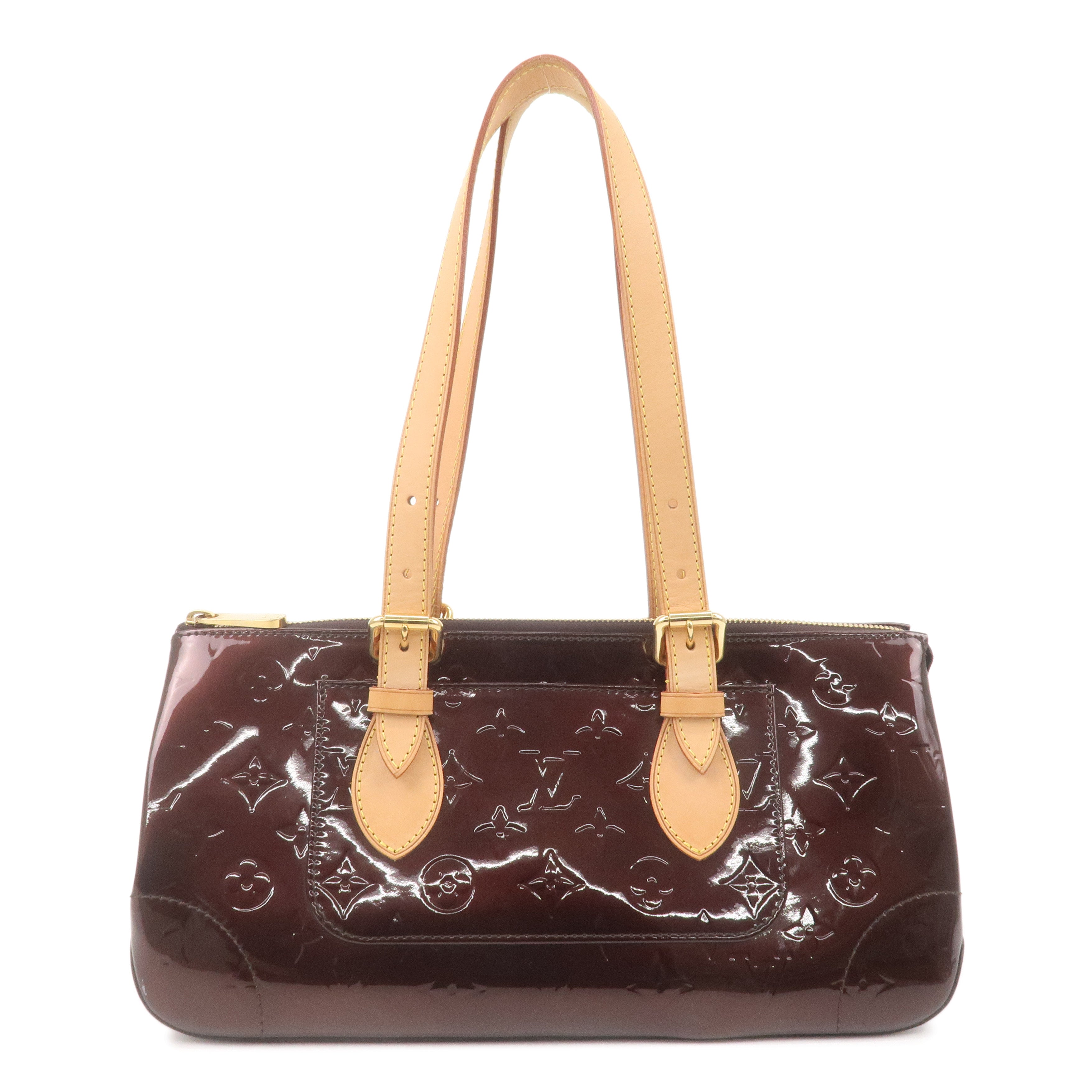 Louis Vuitton Monogram Vernis Rosewood Avenue Hand Bag M93510