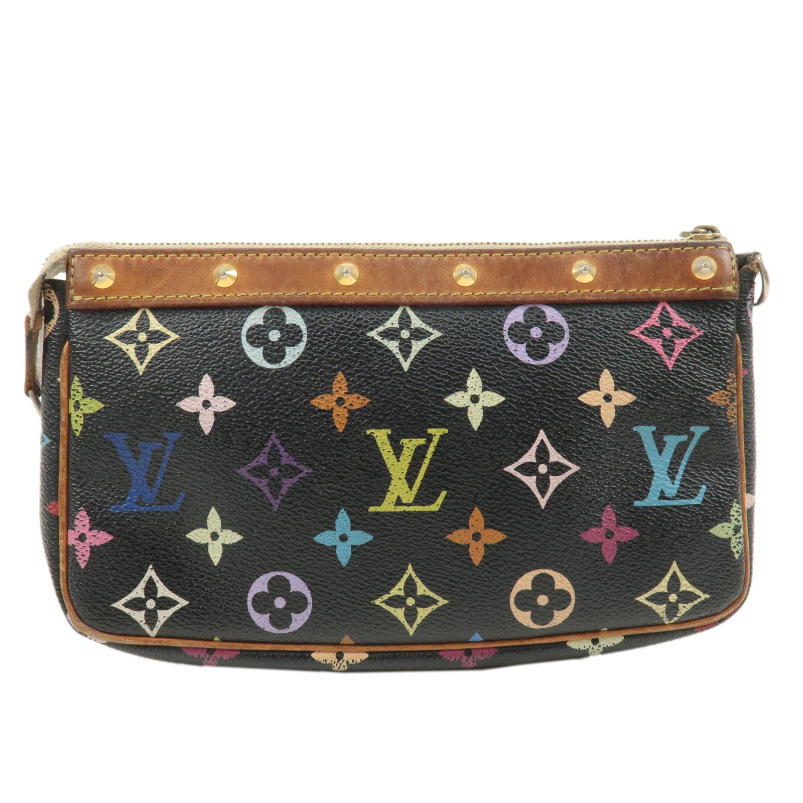 Louis Vuitton Monogram Multicolor Pochette Accessoires Noir M92648