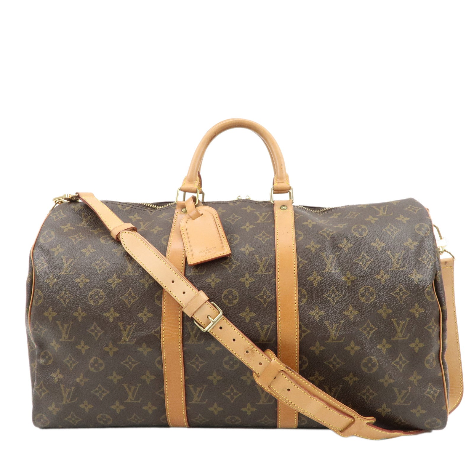 Louis-Vuitton-Monogram-Keep-All-Bandouliere-50-Boston-Bag-M41416