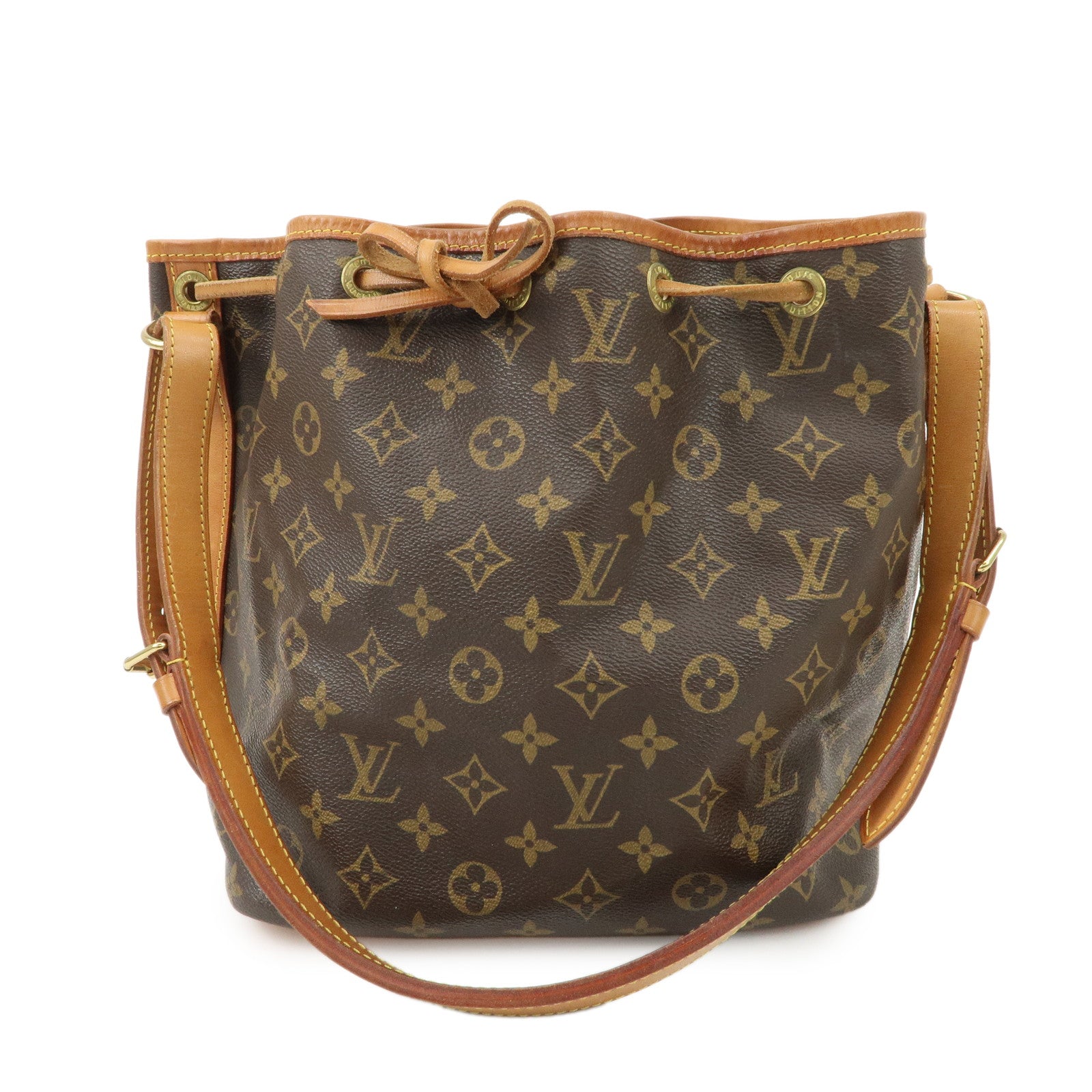 Louis-Vuitton-Monogram-Petit-Noe-Shoulder-Bag-Brown-M42226