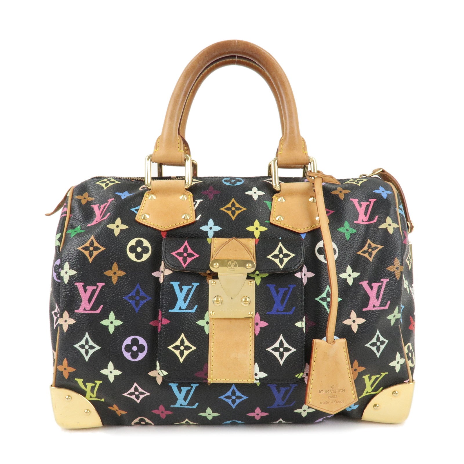 Louis-Vuitton-Monogram-Multi-Color-Speedy-30-Hand-Bag-M92642