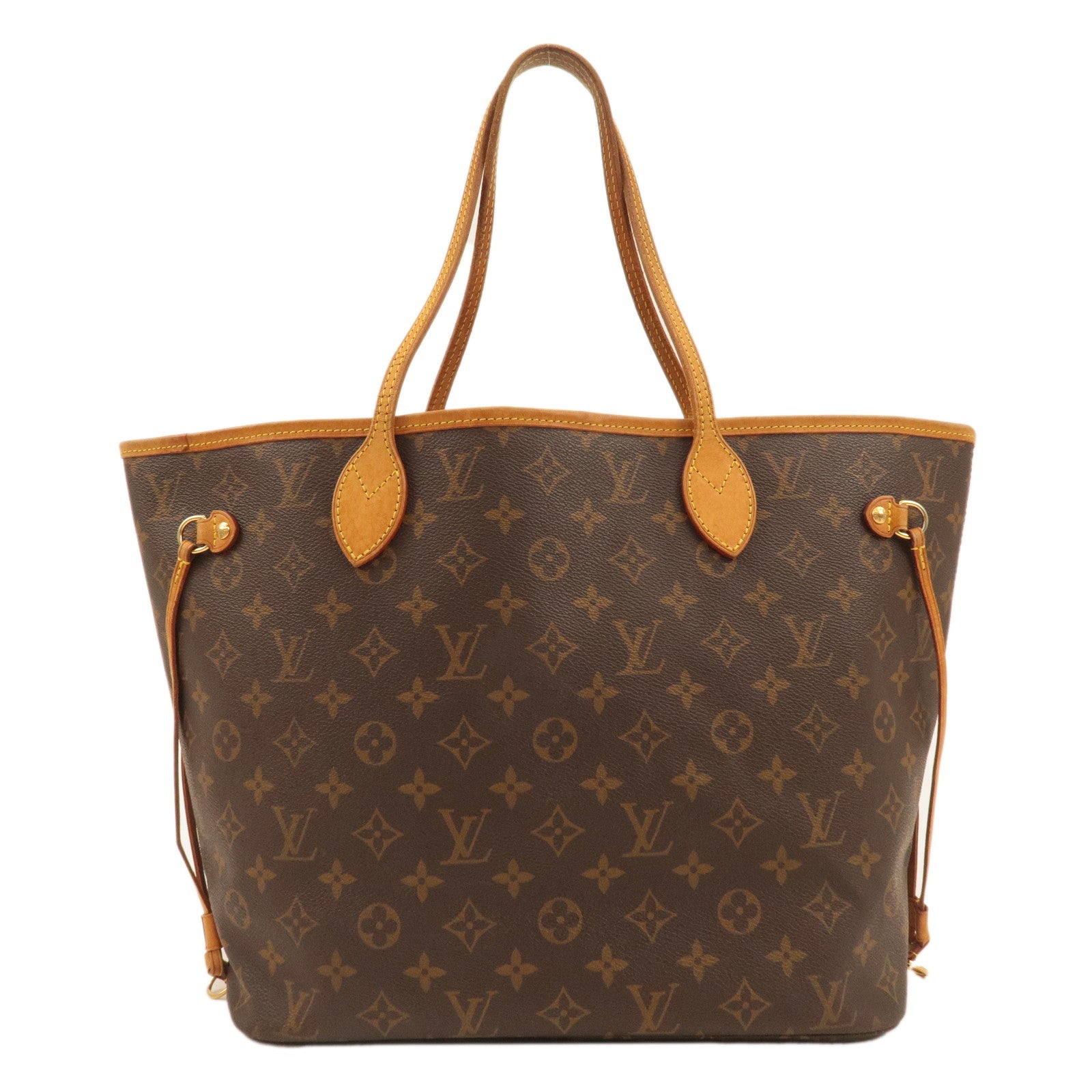 Louis-Vuitton-Monogram-Neverfull-MM-Tote-Bag-Brown-M40156