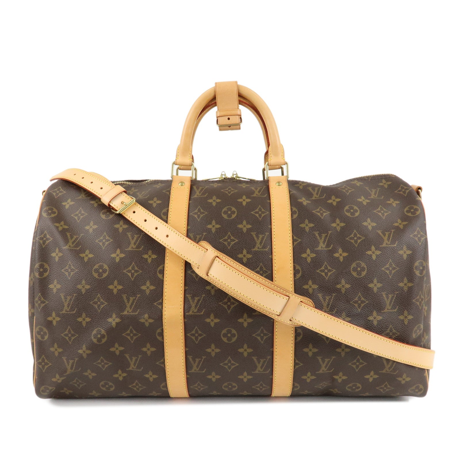 Louis-Vuitton-Monogram-Keep-All-Bandouliere-50-Boston-Bag-M41416