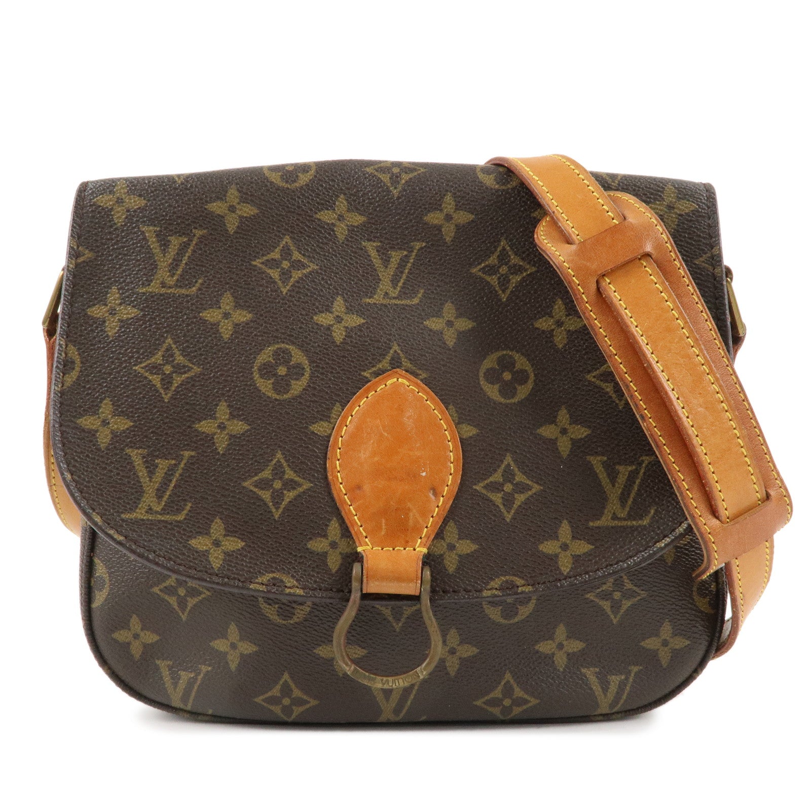 Louis-Vuitton-Monogram-Saint-Cloud-GM-Shoulder-Bag-Brown-M51242