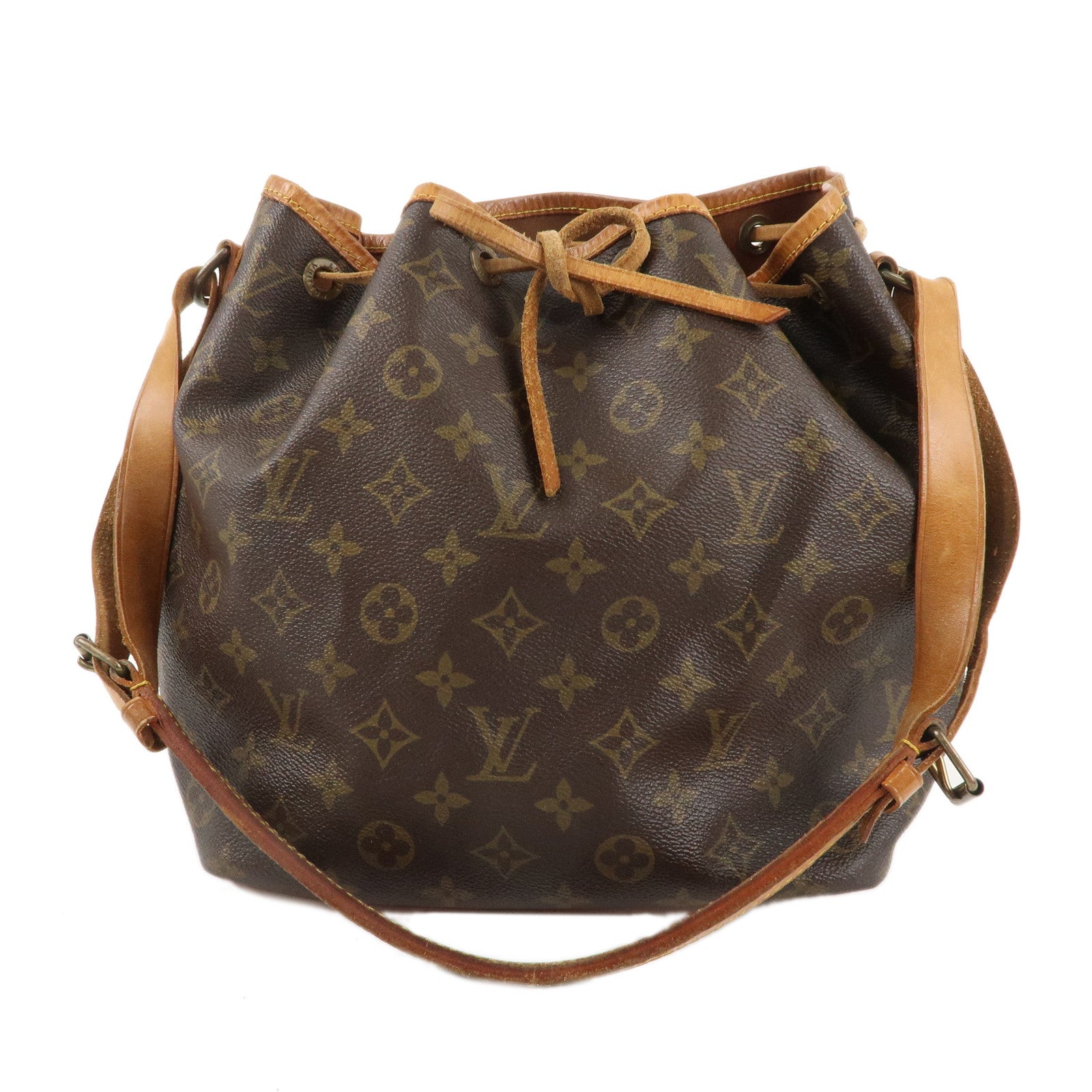 Louis-Vuitton-Monogram-Petit-Noe-Shoulder-Bag-Brown-M42226