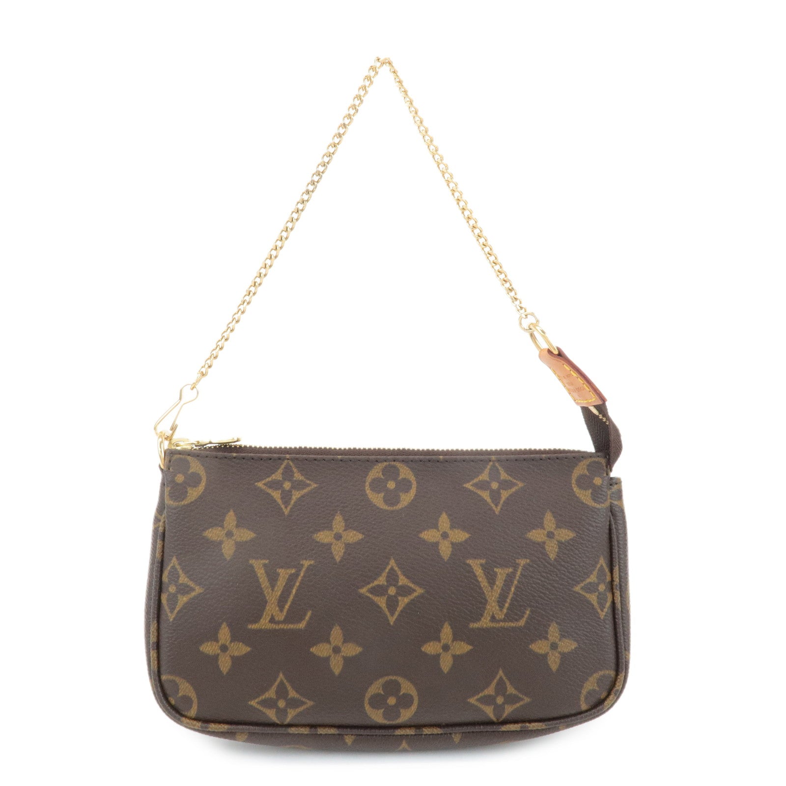 Louis-Vuitton-Bucket-PM-Pouch-Hand-Bag-Brown-Gold-Hardware