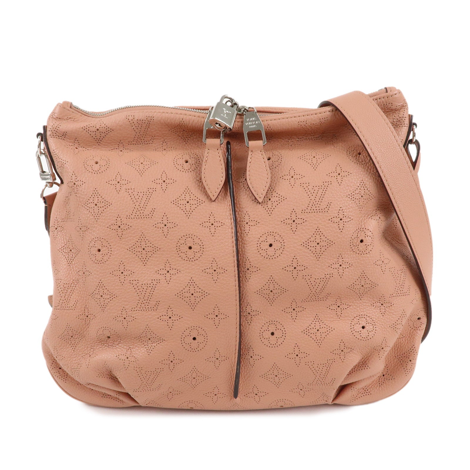 Louis Vuitton Monogram Mahina Selene PM Shoulder Bag Rose M94276