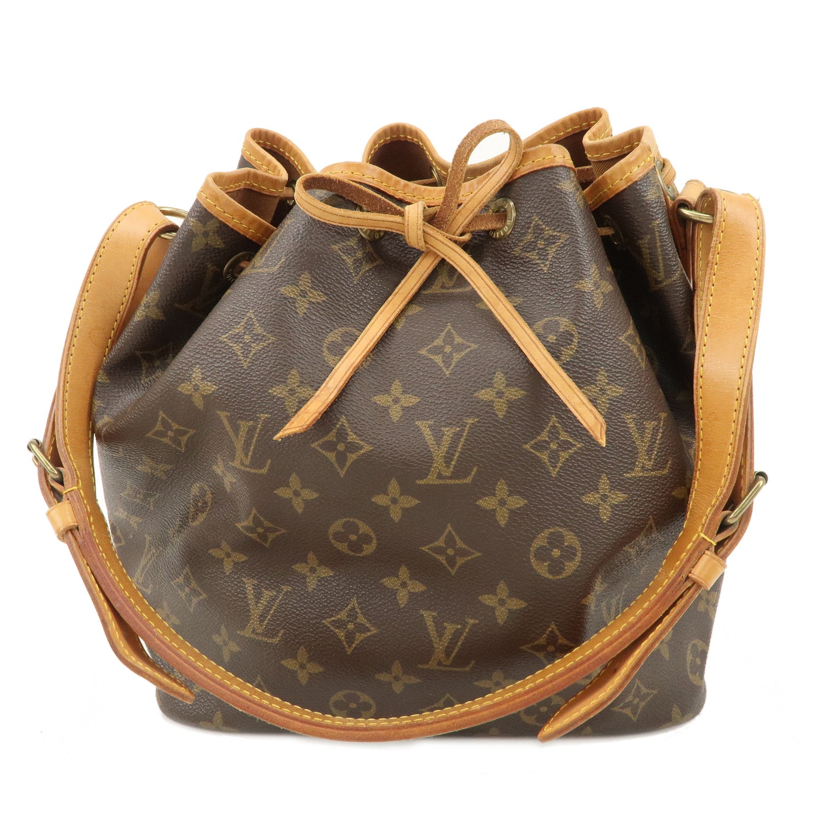 Louis-Vuitton-Monogram-Petit-Noe-Shoulder-Bag-Brown-M40818