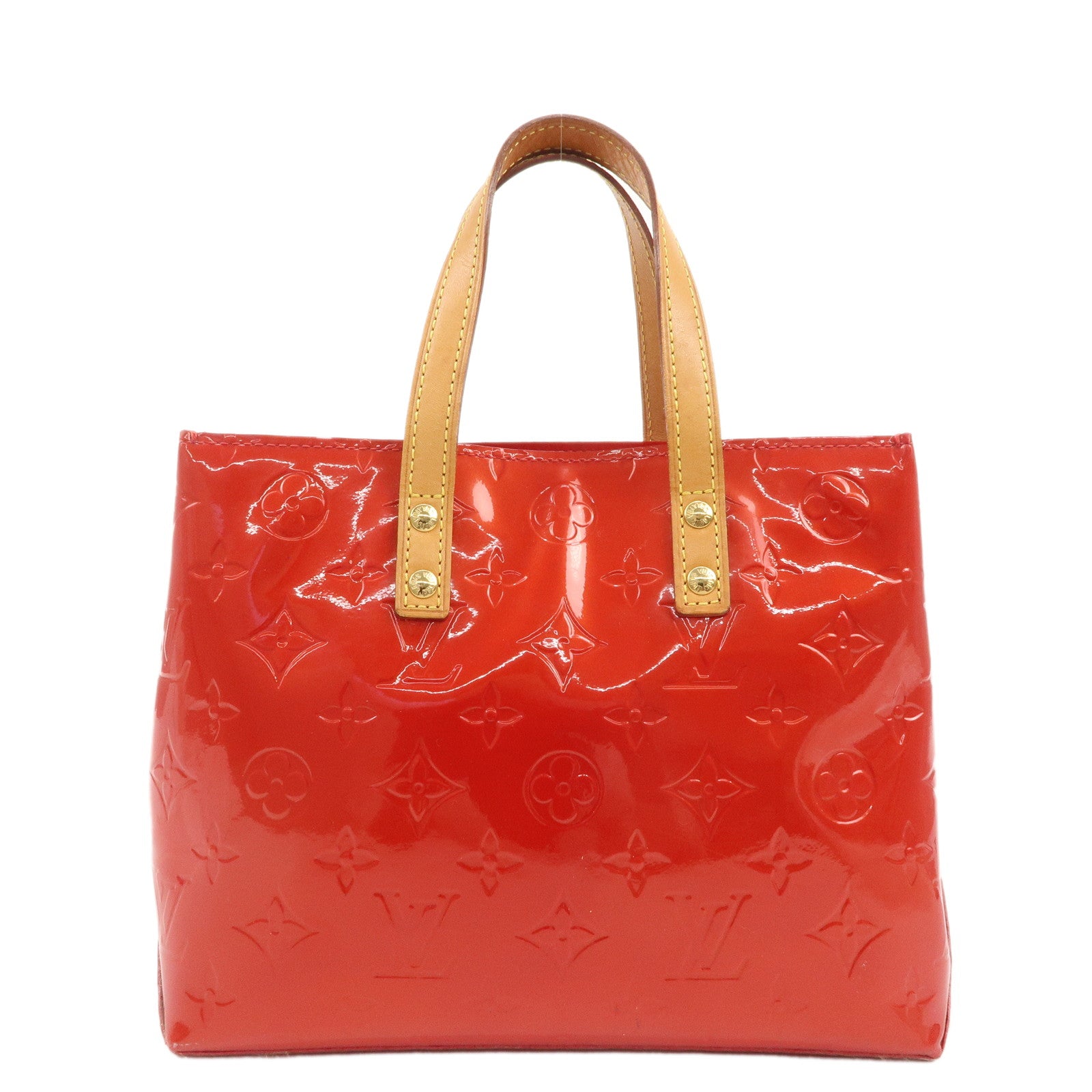 Louis-Vuitton-Monogram-Vernis-Lead-PM-Hand-Bag-M91088-Rouge