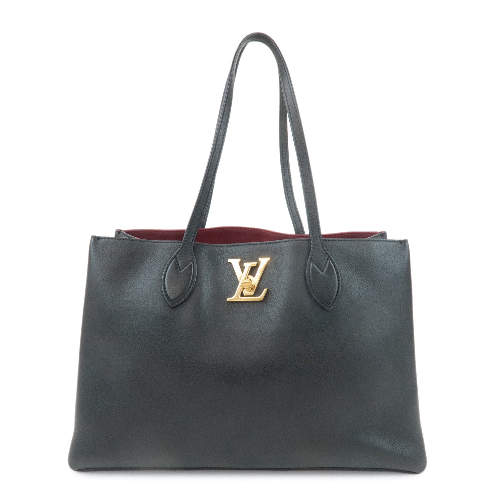 Louis-Vuitton-Lock-Me-Shopper-Shoulder-Bag-Noir-M57345