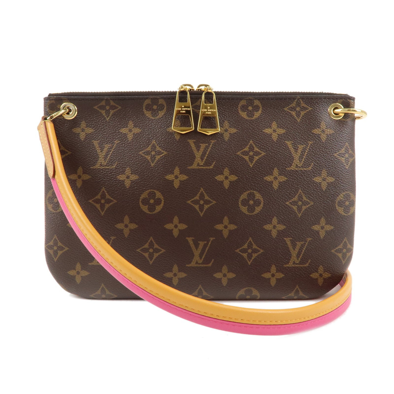 Louis Vuitton Monogram Lorette Shoulder Bag Hot Pink M44053