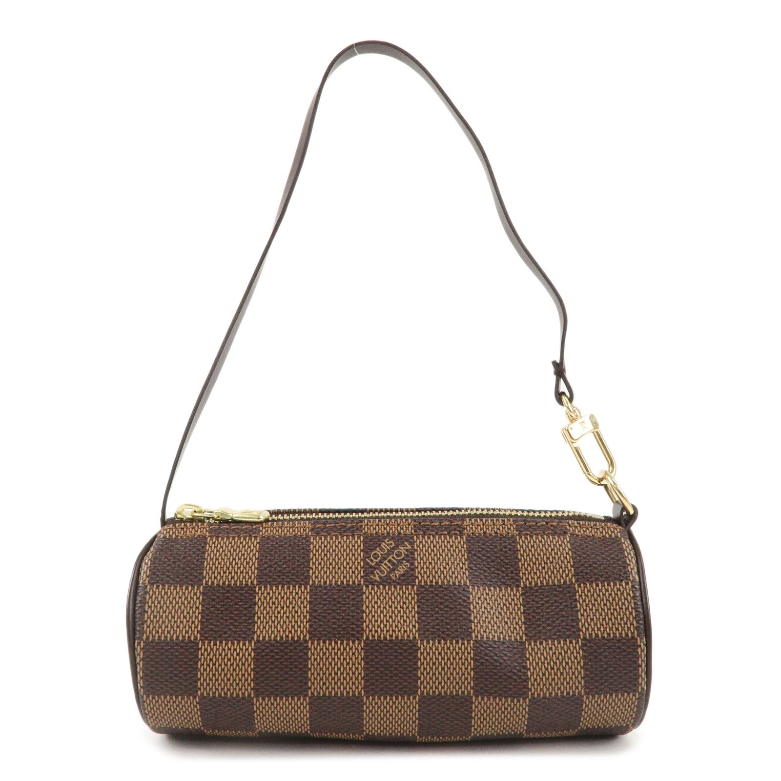 Louis-Vuitton-Damier-Mini-Pouch-For-Papillon-Bag-Brown