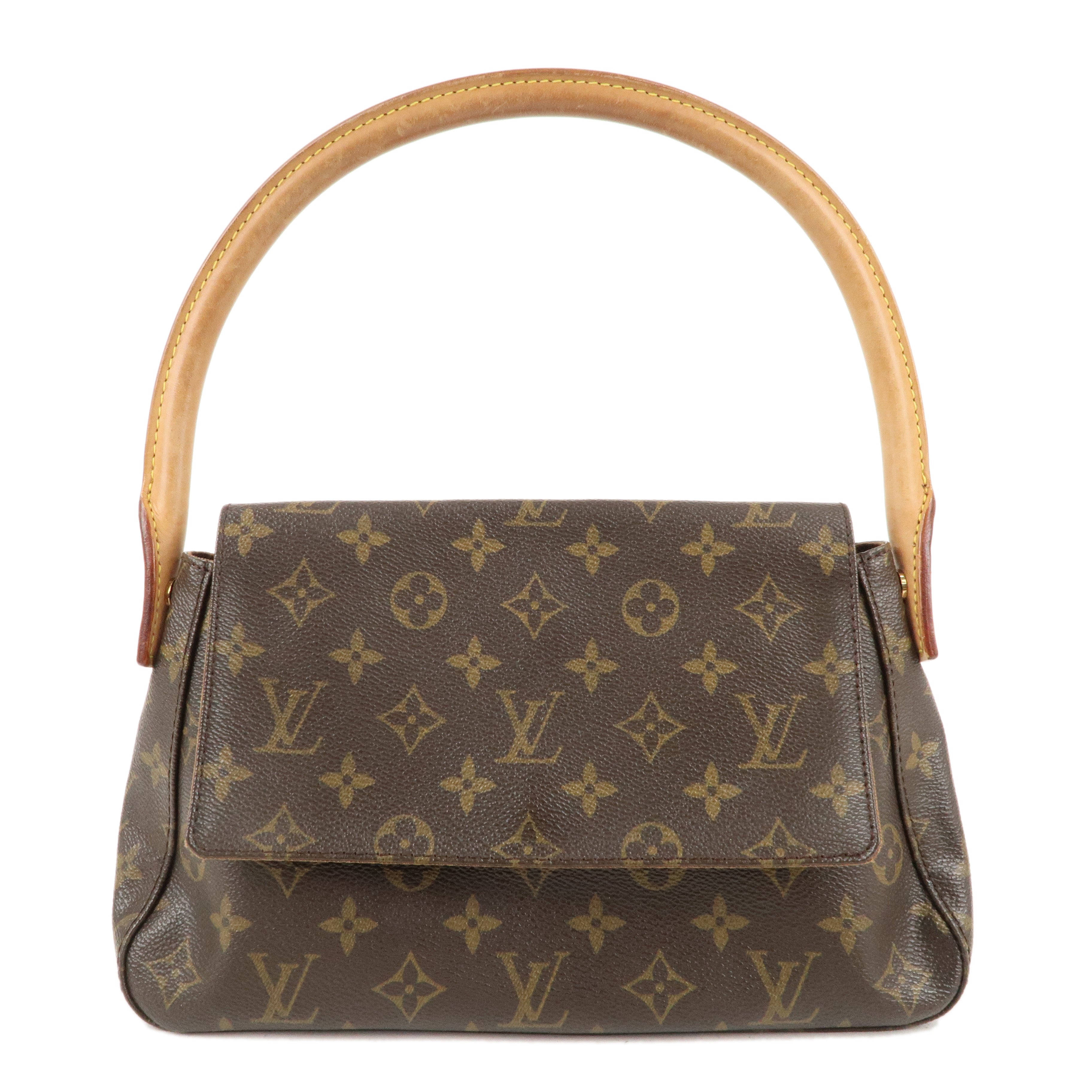 Louis Vuitton Monogram Mini Looping Shoulder Bag Hand Bag M51147