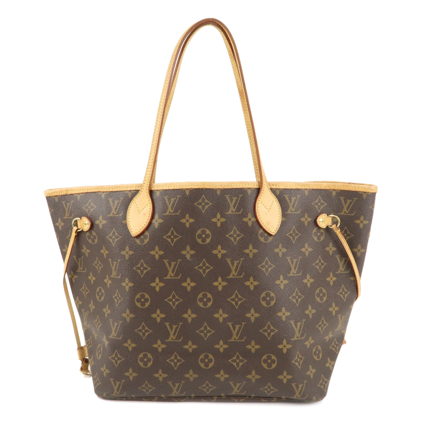 Louis-Vuitton-Monogram-Neverfull-MM-Tote-Bag-Brown-M40156