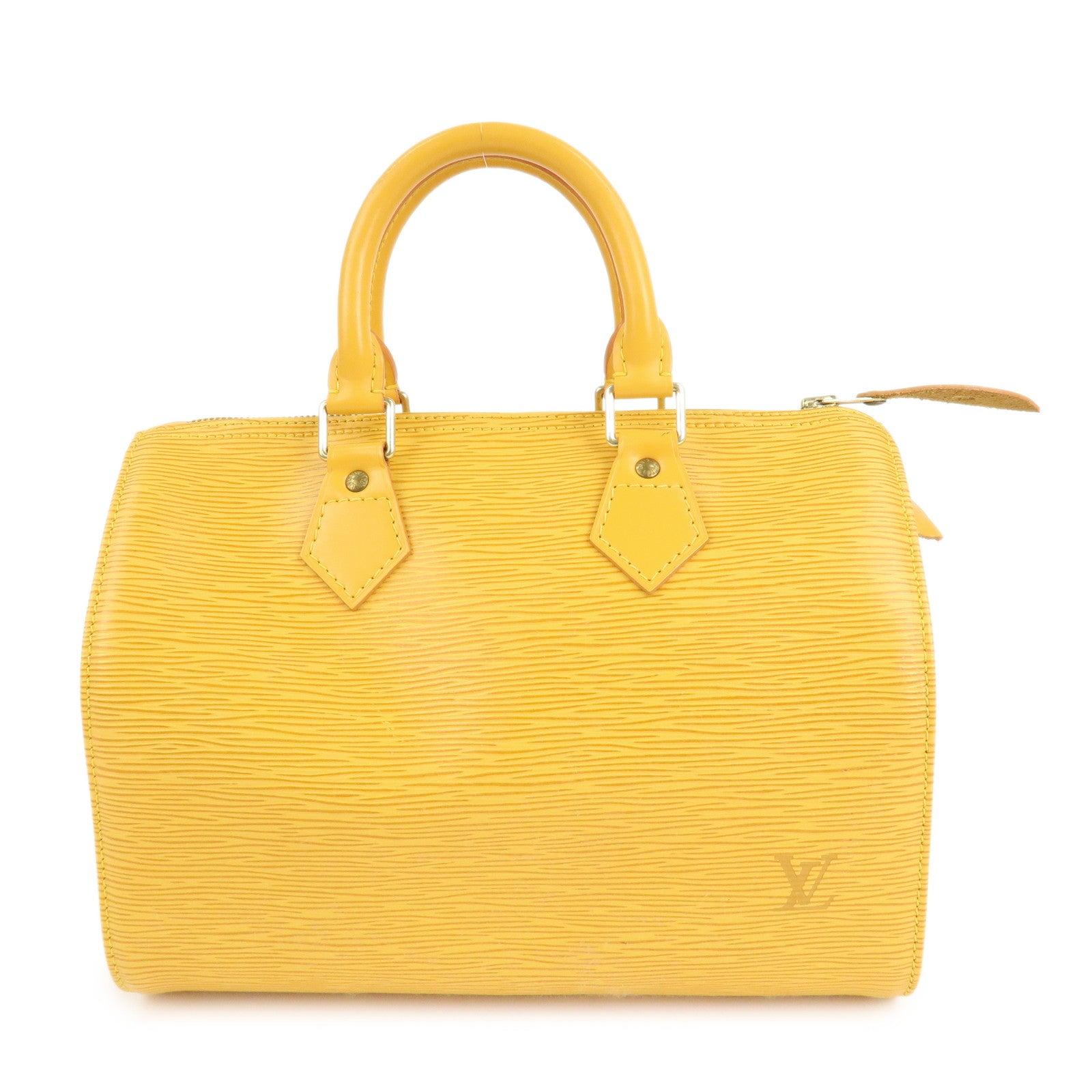 Louis-Vuitton-Epi-Speedy-25-Boston-Bag-Hand-Bag-Yellow-M43019