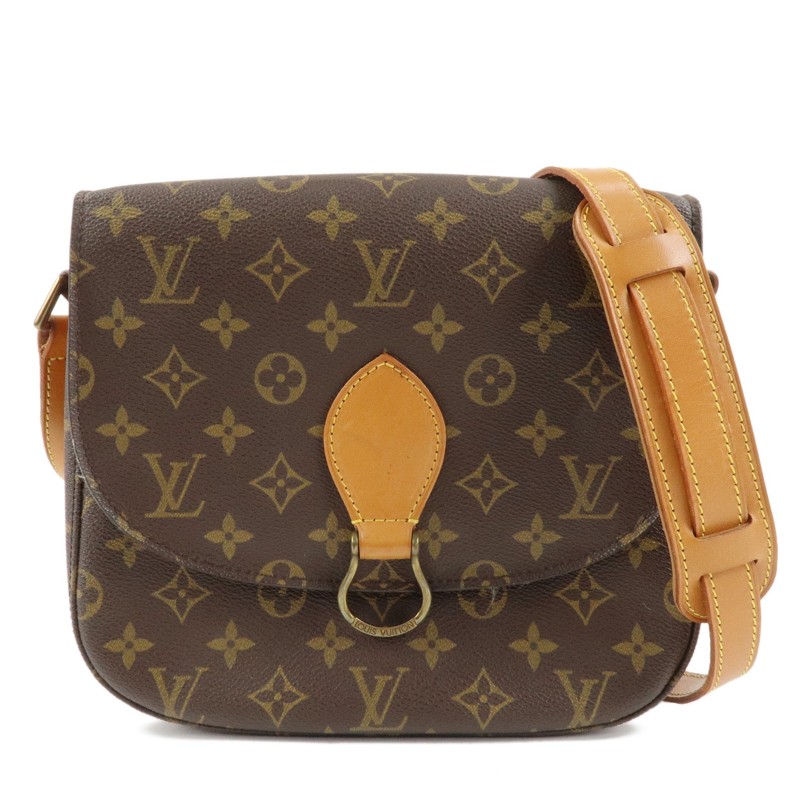 Louis-Vuitton-Monogram-Saint-Cloud-GM-Shoulder-Bag-Brown-M51242