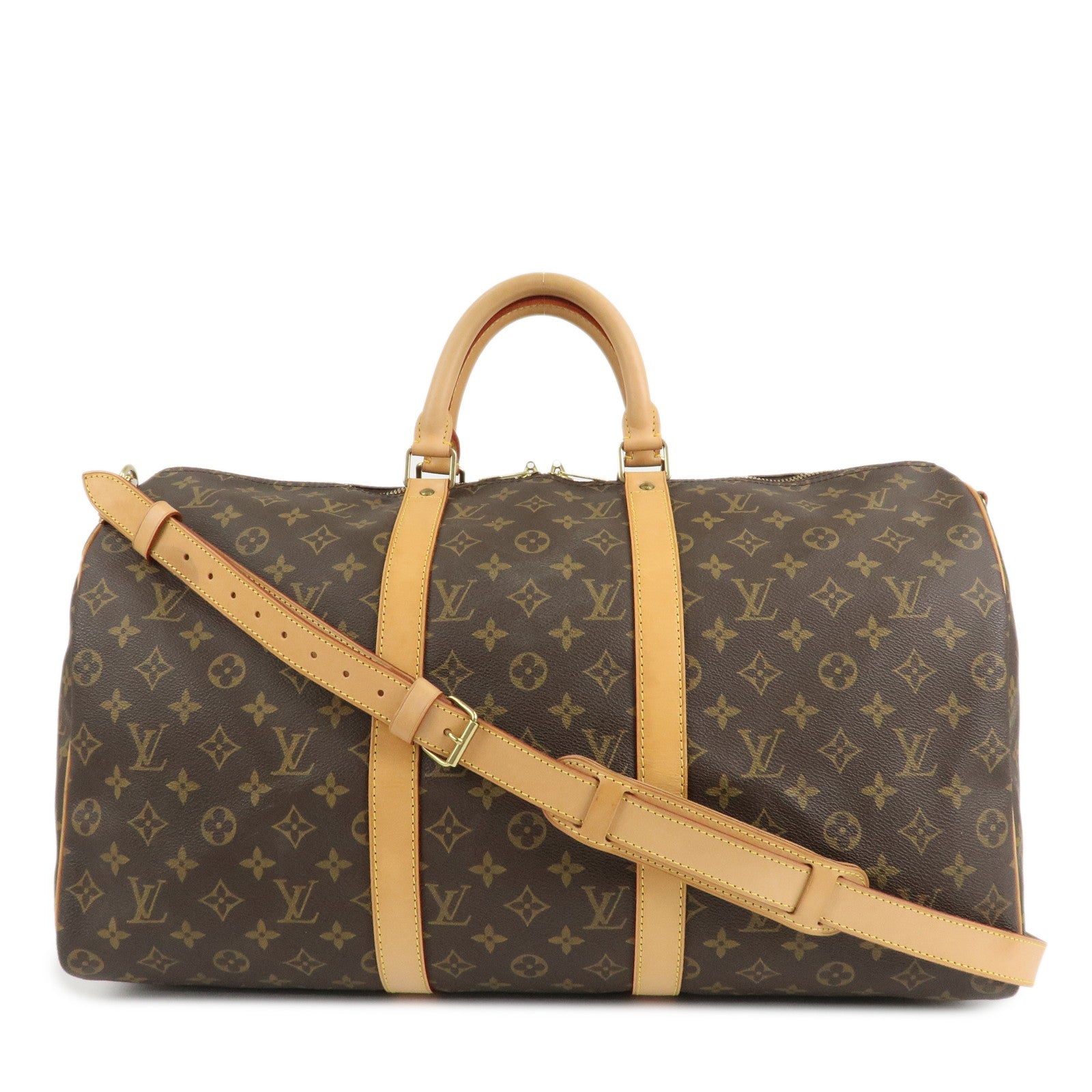 Louis-Vuitton-Monogram-Keep-All-Bandouliere-50-Boston-Bag-M41416