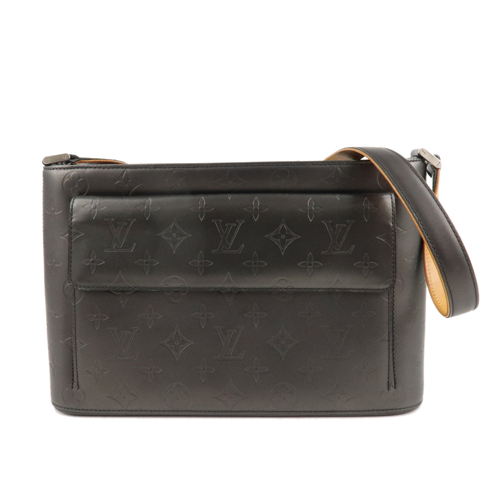 Louis-Vuitton-Monogram-Matte-Alston-Shoulder-Bag-Noir-M55122