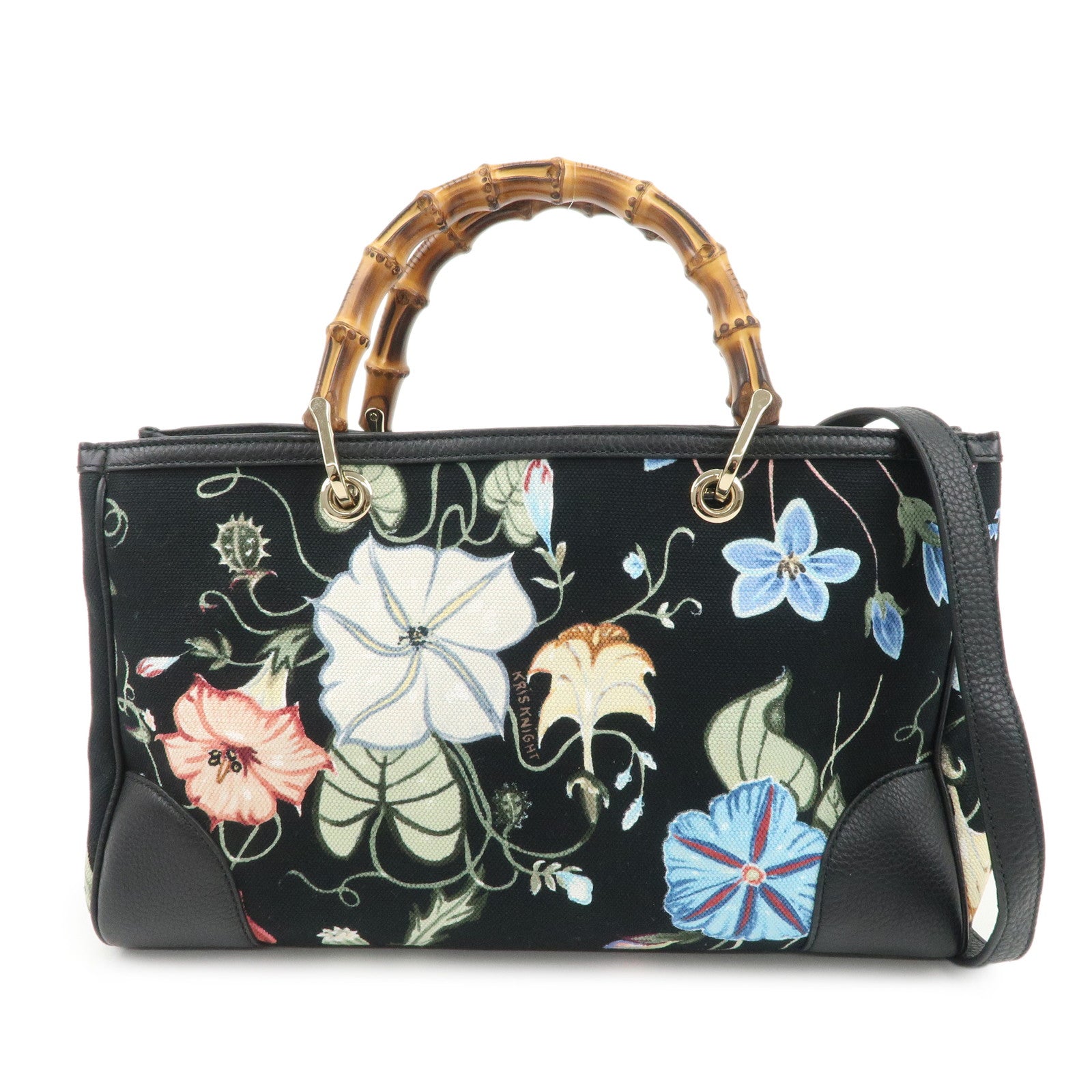 GUCCI-Bamboo-Leather-Canvas-2Way-Flora-Print-Chris-Knight-323660