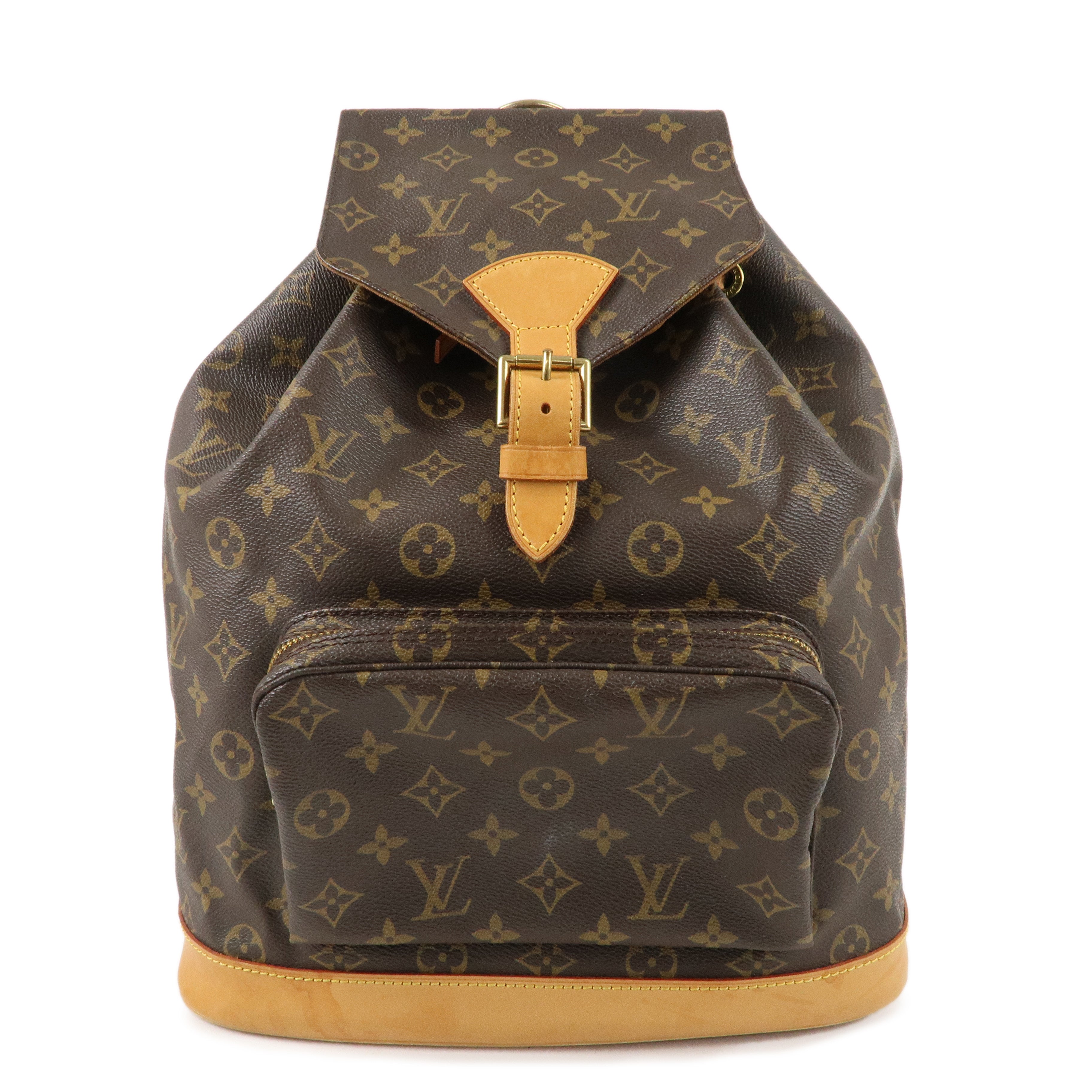 Louis Vuitton Monogram Montsouris GM Back Pack Brown M51135