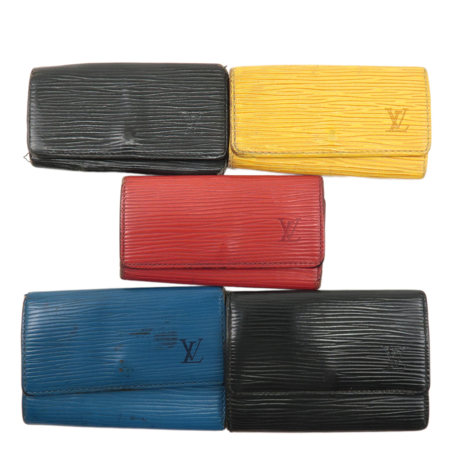 Louis Vuitton Epi Set of 5 Multiclés 4&6 Key Case Key Chain