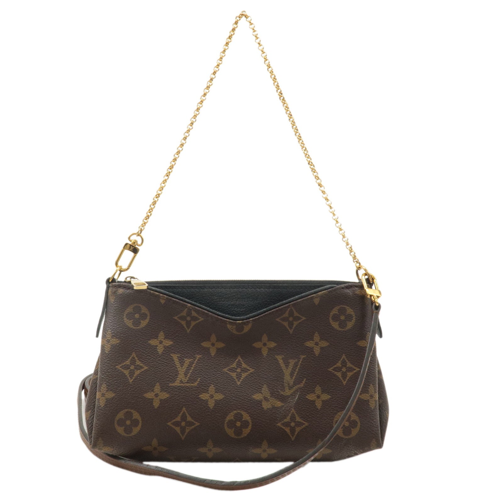 LOUIS-VUITTON-Monogram-Pallas-Clutch-2Way-Shoulder-Bag-Noir-M41639