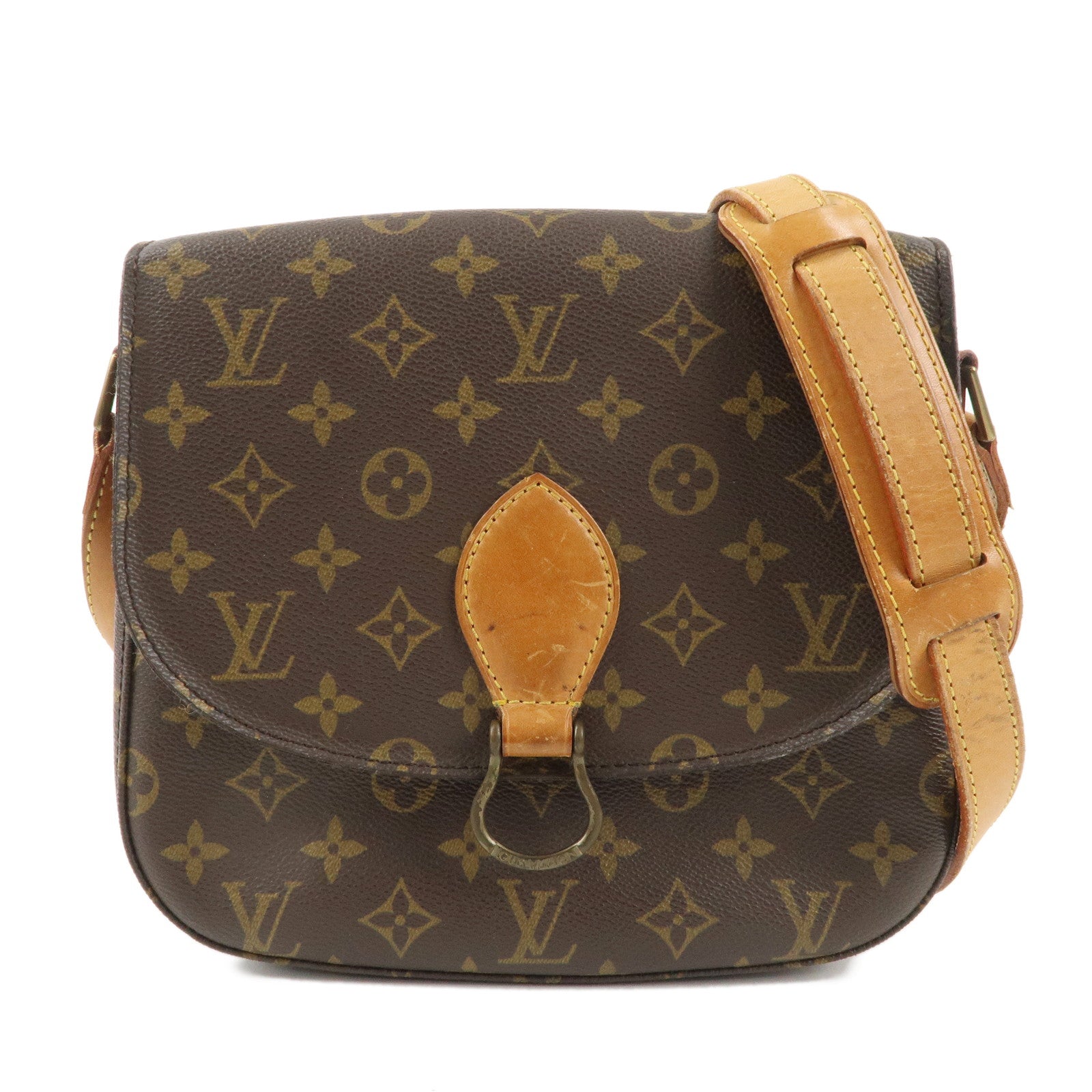 Louis-Vuitton-Monogram-Saint-Cloud-GM-Shoulder-Bag-Brown-M51242